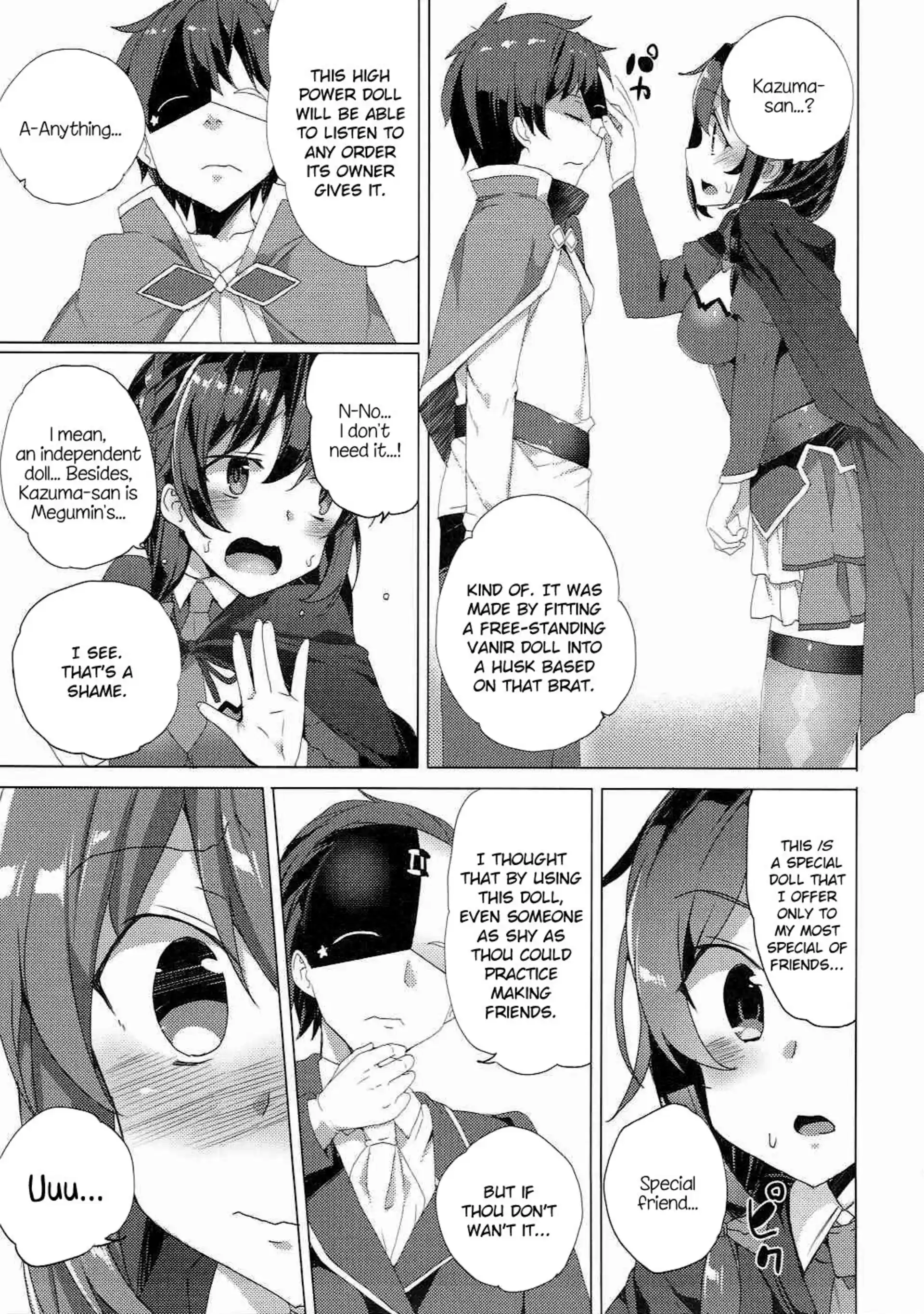 Threesome With These Wonderful Crimson Demon Girls! Threesome With These Wonderful Crimson Demon Girls! - Chapter 1 (Kono Subarashii Sekai ni Shukufuku wo!) page 8