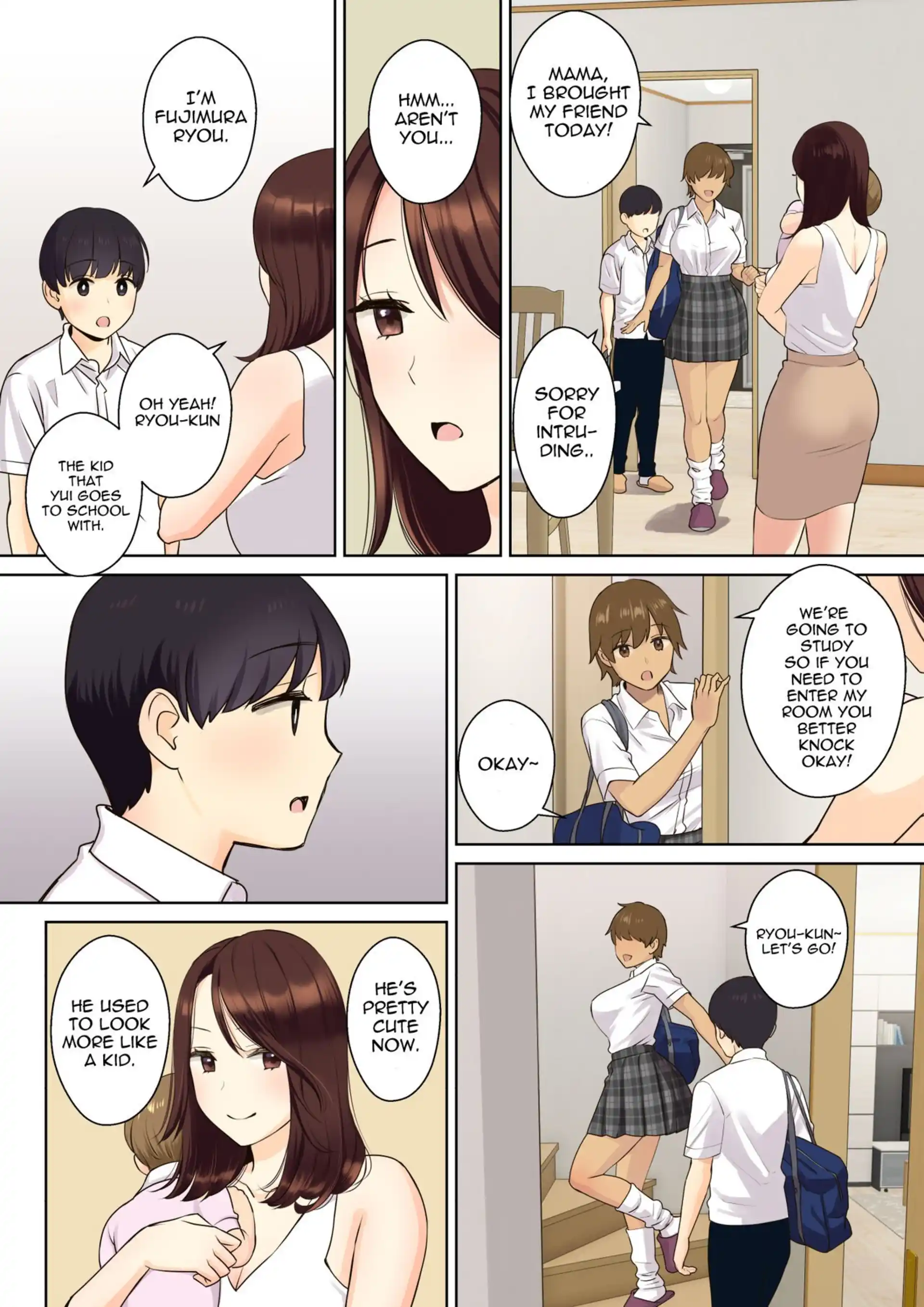 A Story about a Boy Getting His Virginity Stolen by His  Friend’s Mom A Story about a Boy Getting His Virginity Stolen by His (Girl) Friend's Mom - Chapter 1 page 6