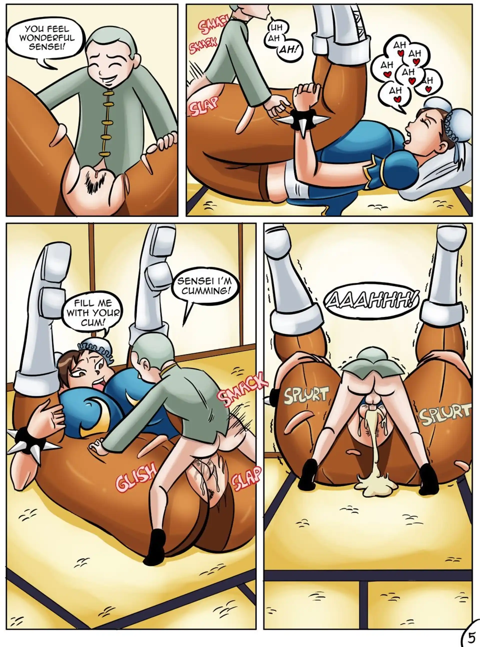 Chun-Li’s Private Lesson Chun-Li's Private Lesson - Chapter 1 (Street Fighter) page 6