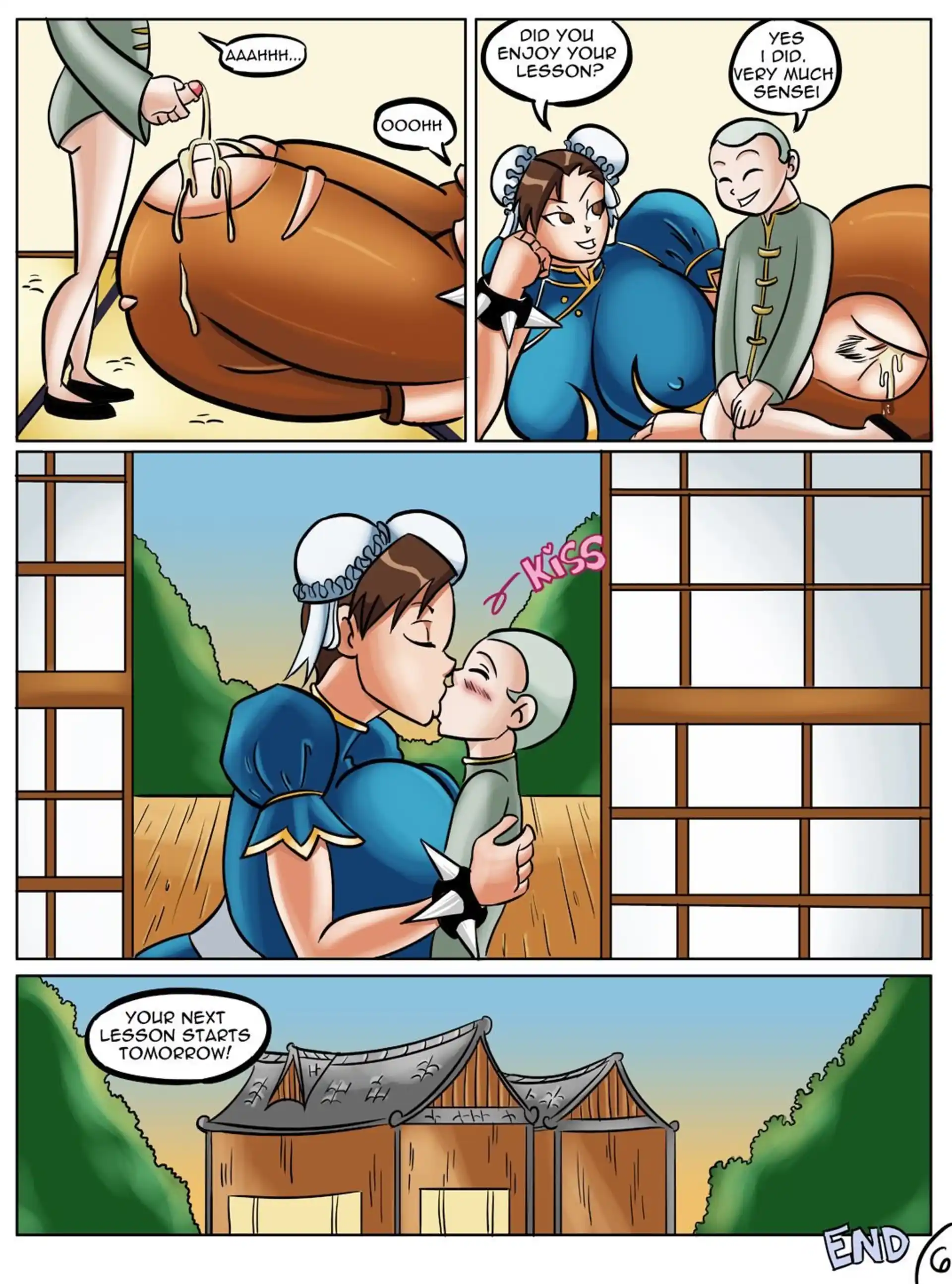 Chun-Li’s Private Lesson Chun-Li's Private Lesson - Chapter 1 (Street Fighter) page 7