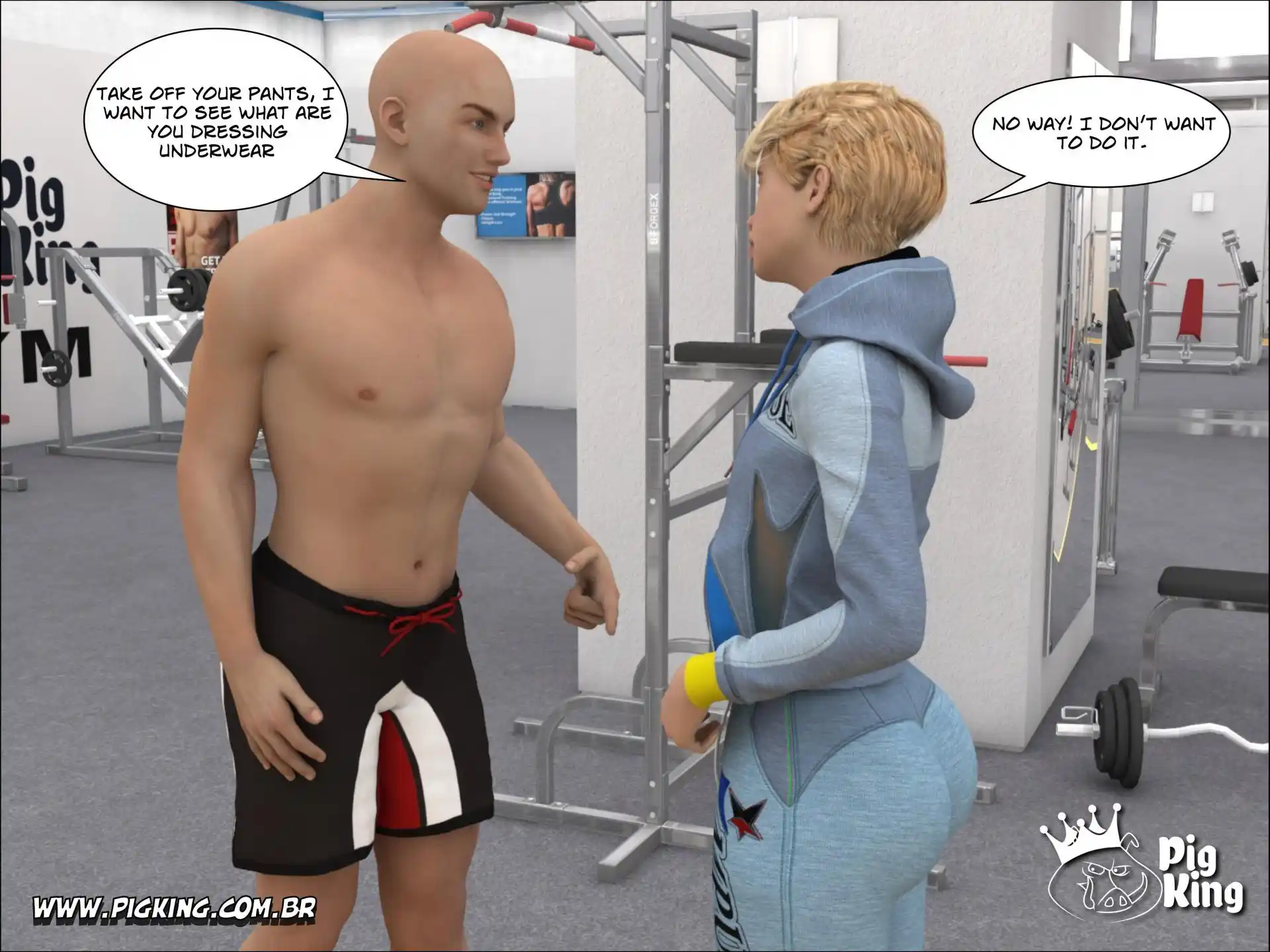 Extreme Personal – Nininho, Chaiene , Willy Extreme Personal - Willy, Greg - Chapter 3 page 7