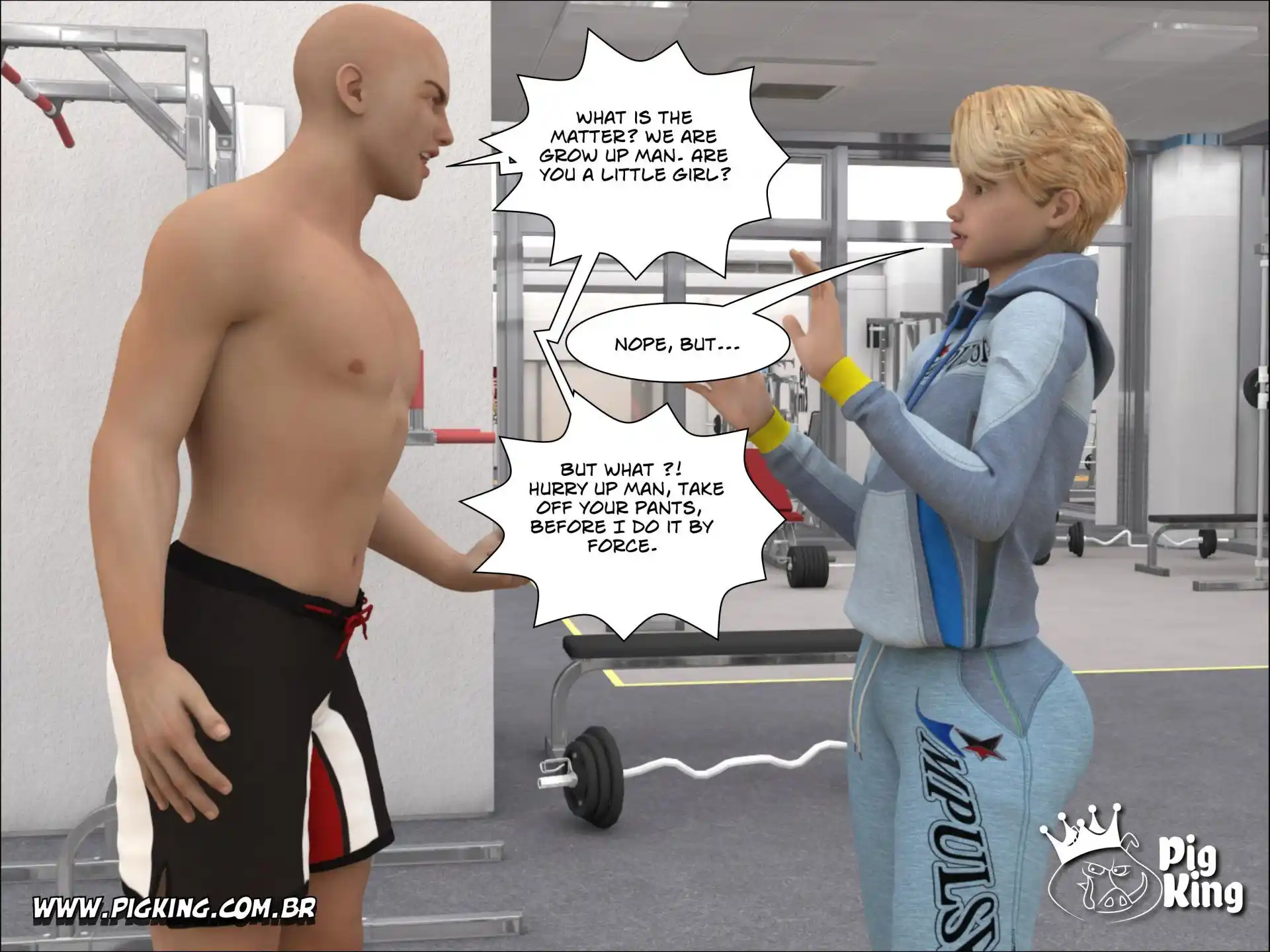 Extreme Personal – Nininho, Chaiene , Willy Extreme Personal - Willy, Greg - Chapter 3 page 8