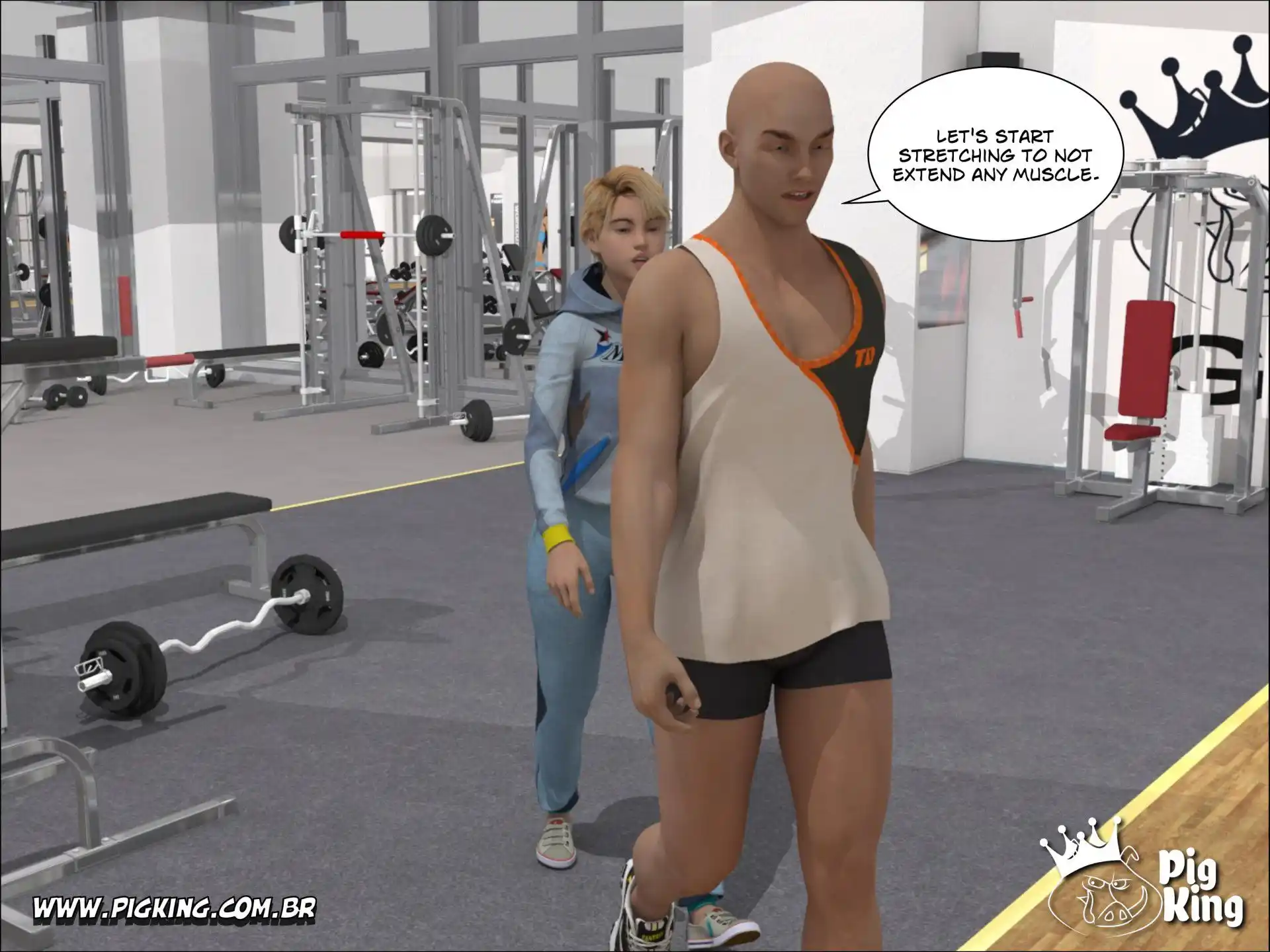 Extreme Personal – Nininho, Chaiene , Willy Extreme Personal - Willy, Greg - Chapter 2 page 8