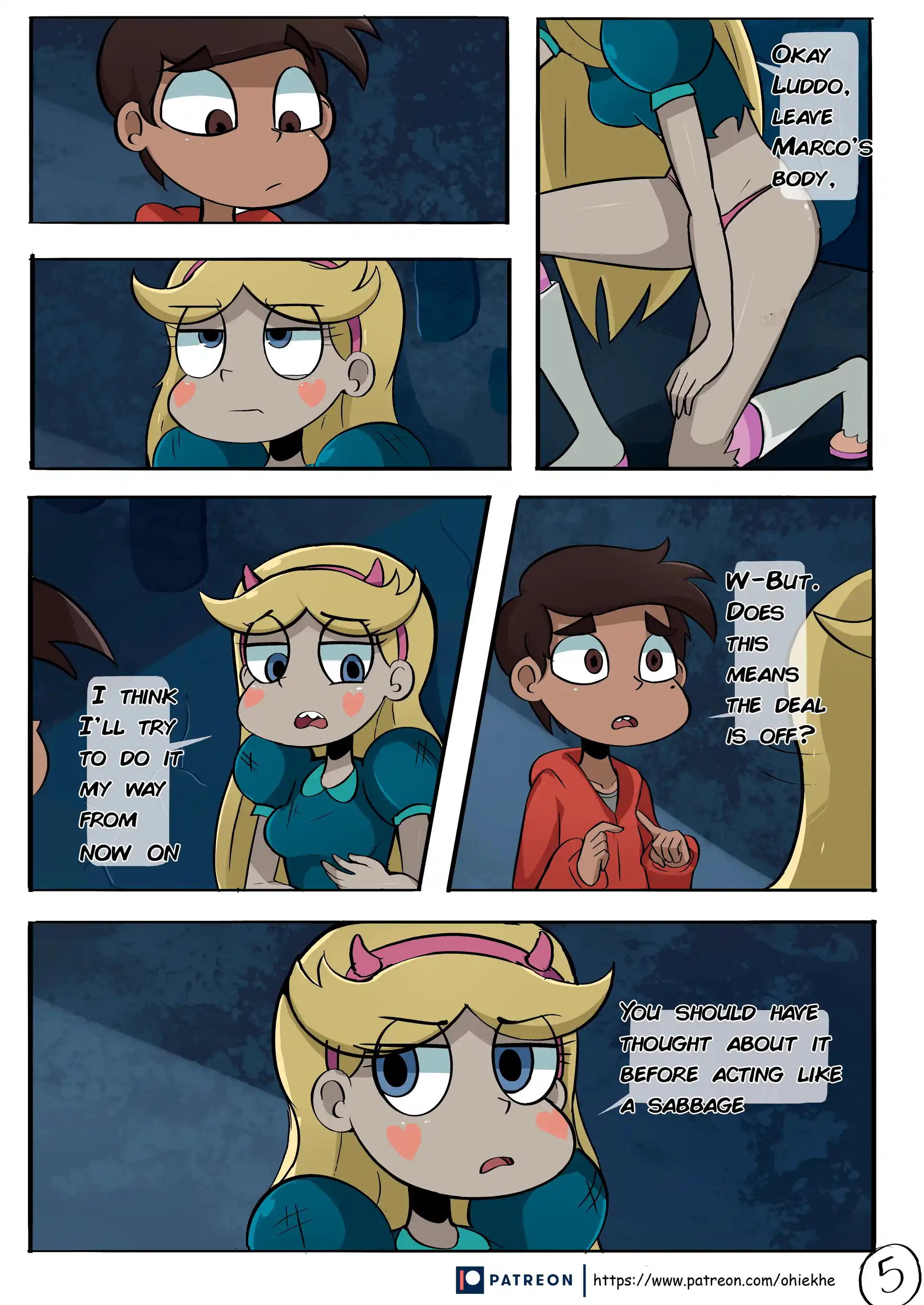 Chained Together Chained Together - Chapter 1 (Star VS. The Forces Of Evil) page 5
