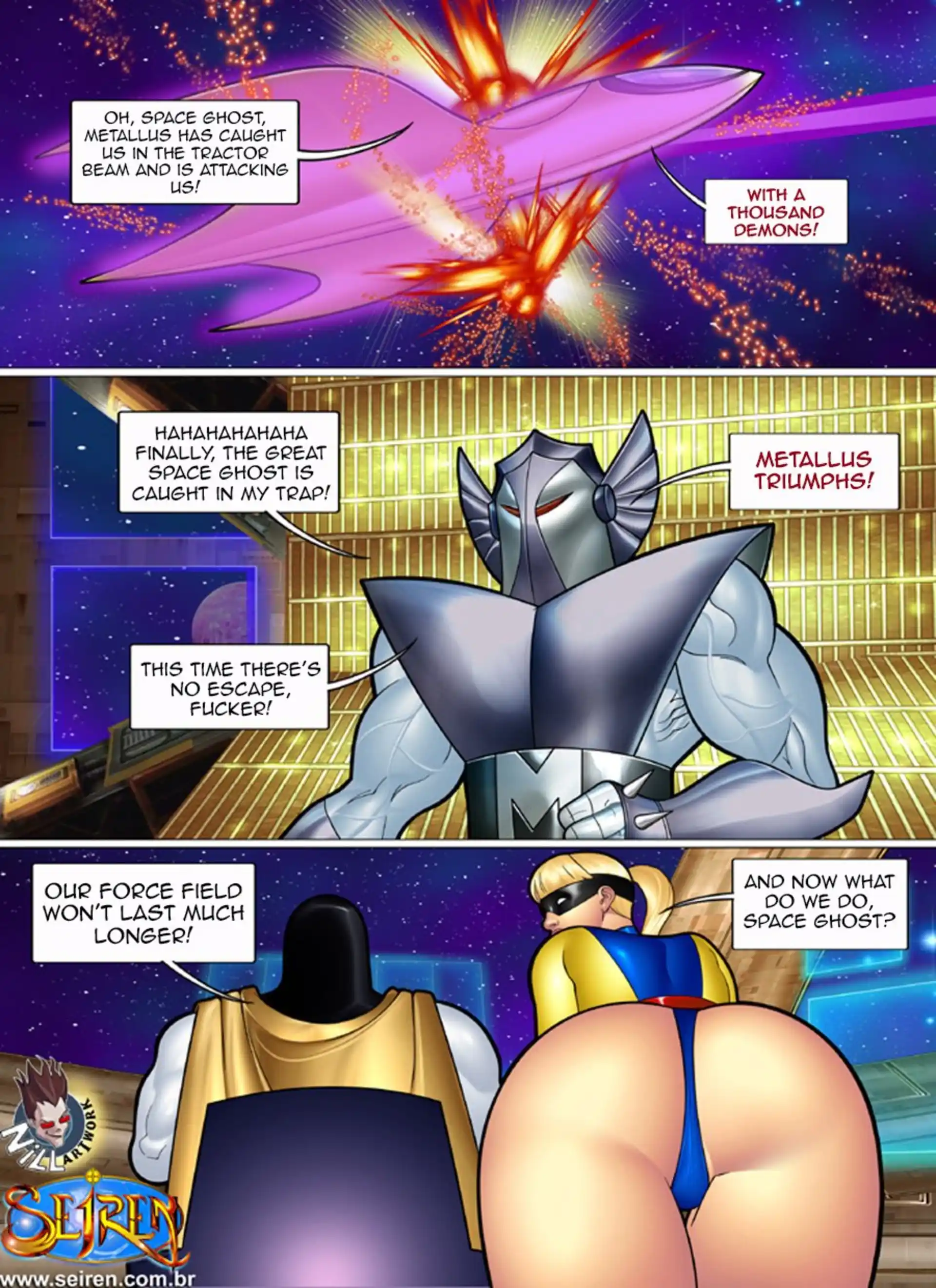 Space Ghost 1 . Space Ghost - Chapter 1 - Part 1 page 2