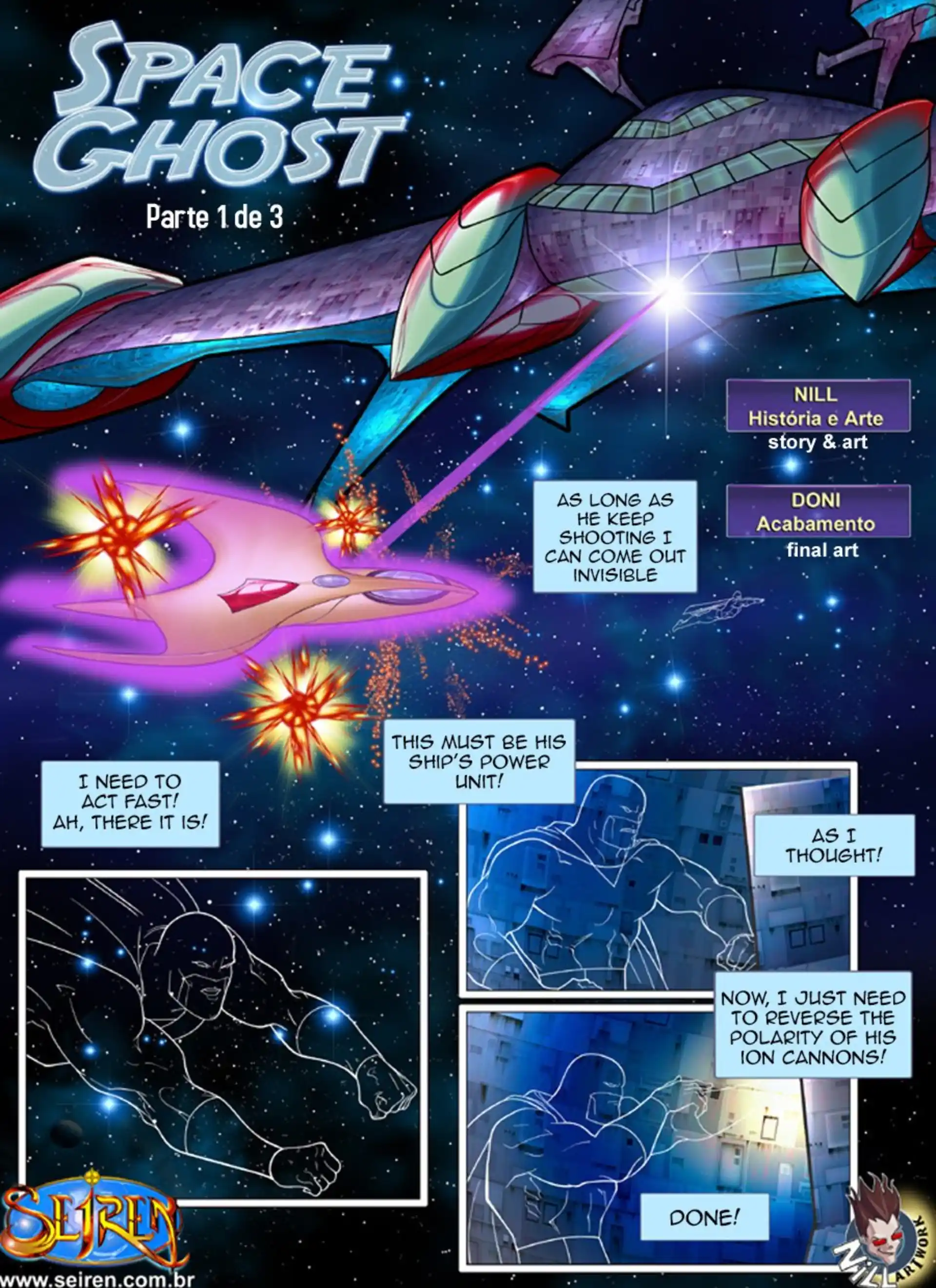 Space Ghost 1 . Space Ghost - Chapter 1 - Part 1 page 4