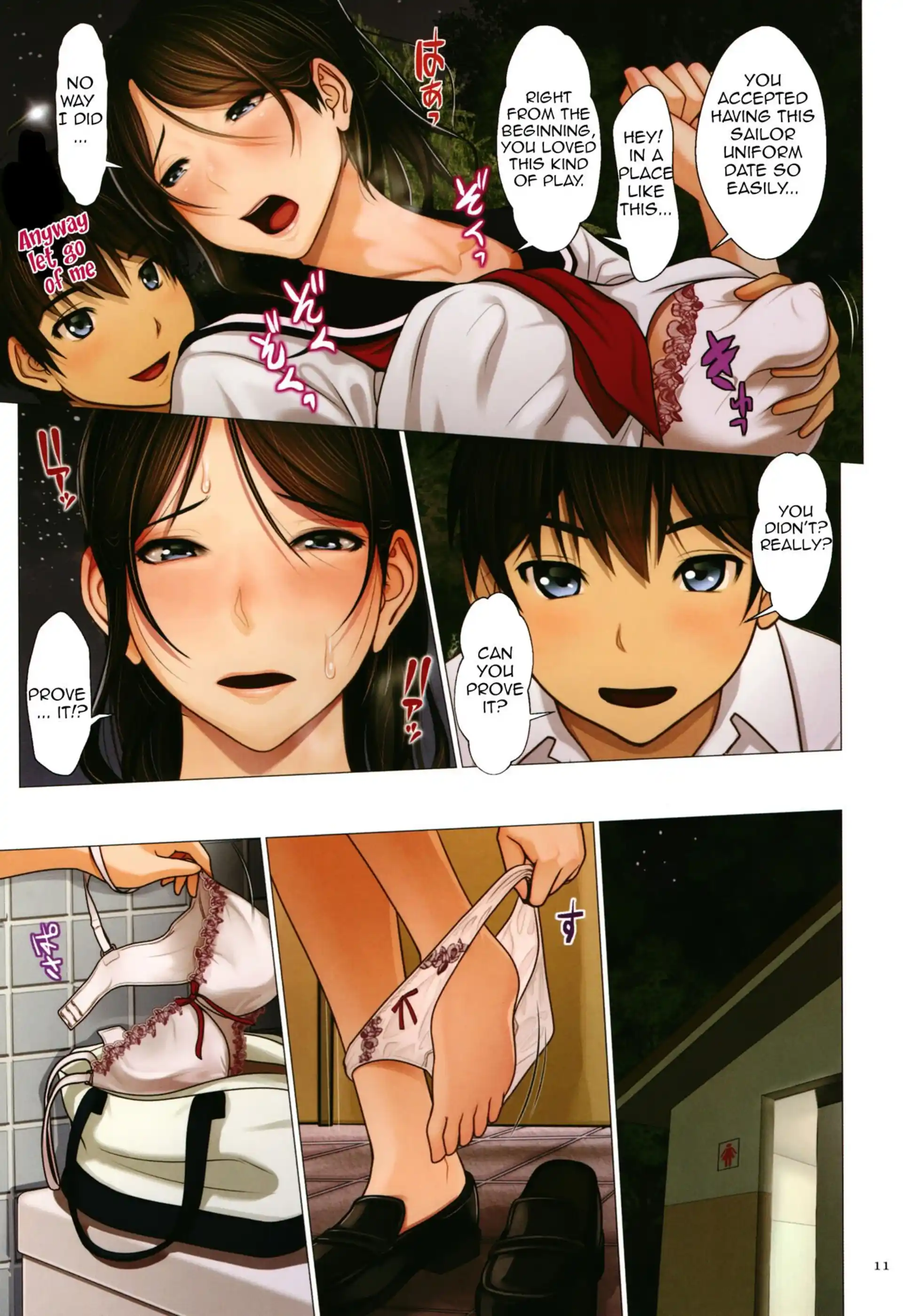 Reason For Mom Wearing a Sailor Uniform Reason For Mom Wearing a Sailor Uniform - Chapter 1 page 7