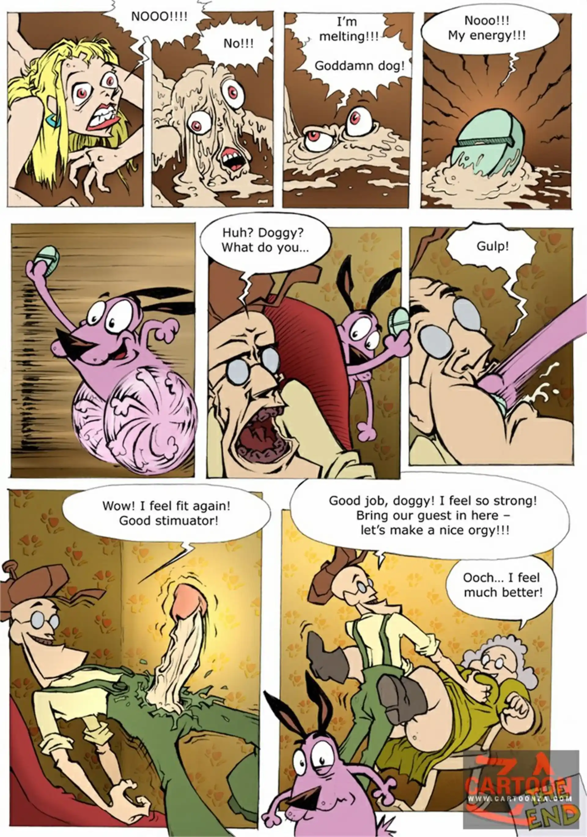HOT Comics and Galleries Courage the Cowardly Dog - 1 page 10