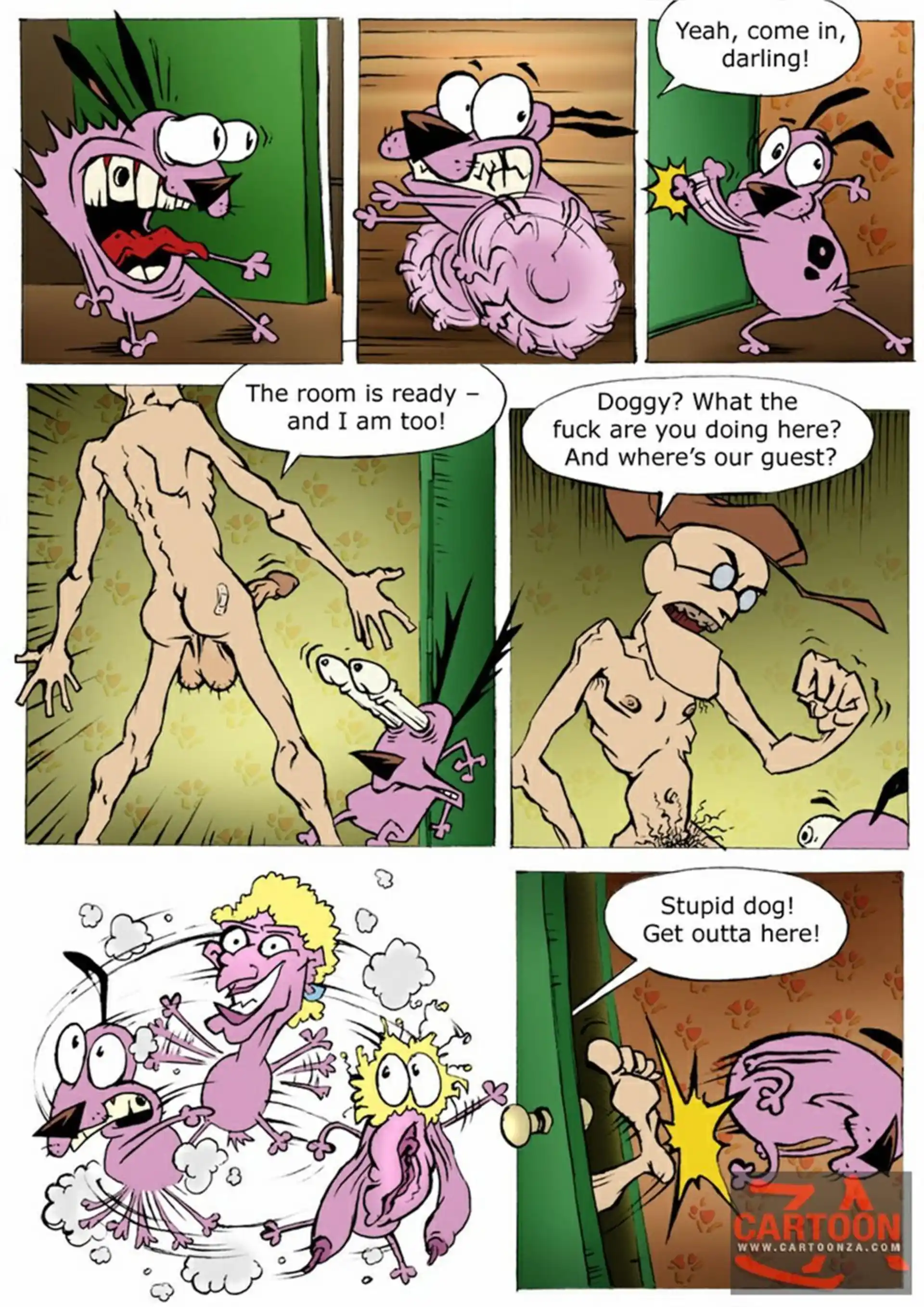 HOT Comics and Galleries Courage the Cowardly Dog - 1 page 4