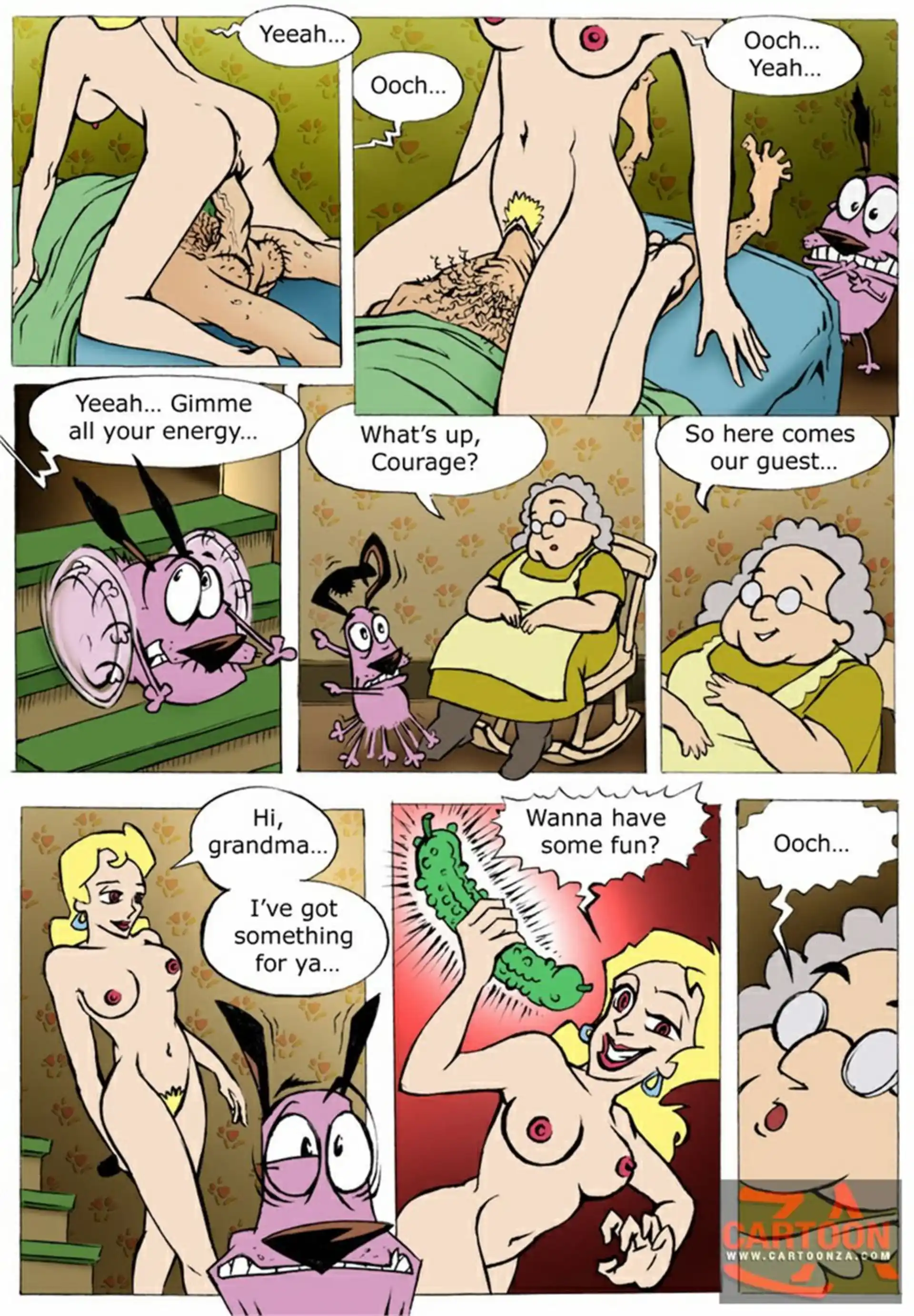 HOT Comics and Galleries Courage the Cowardly Dog - 1 page 6