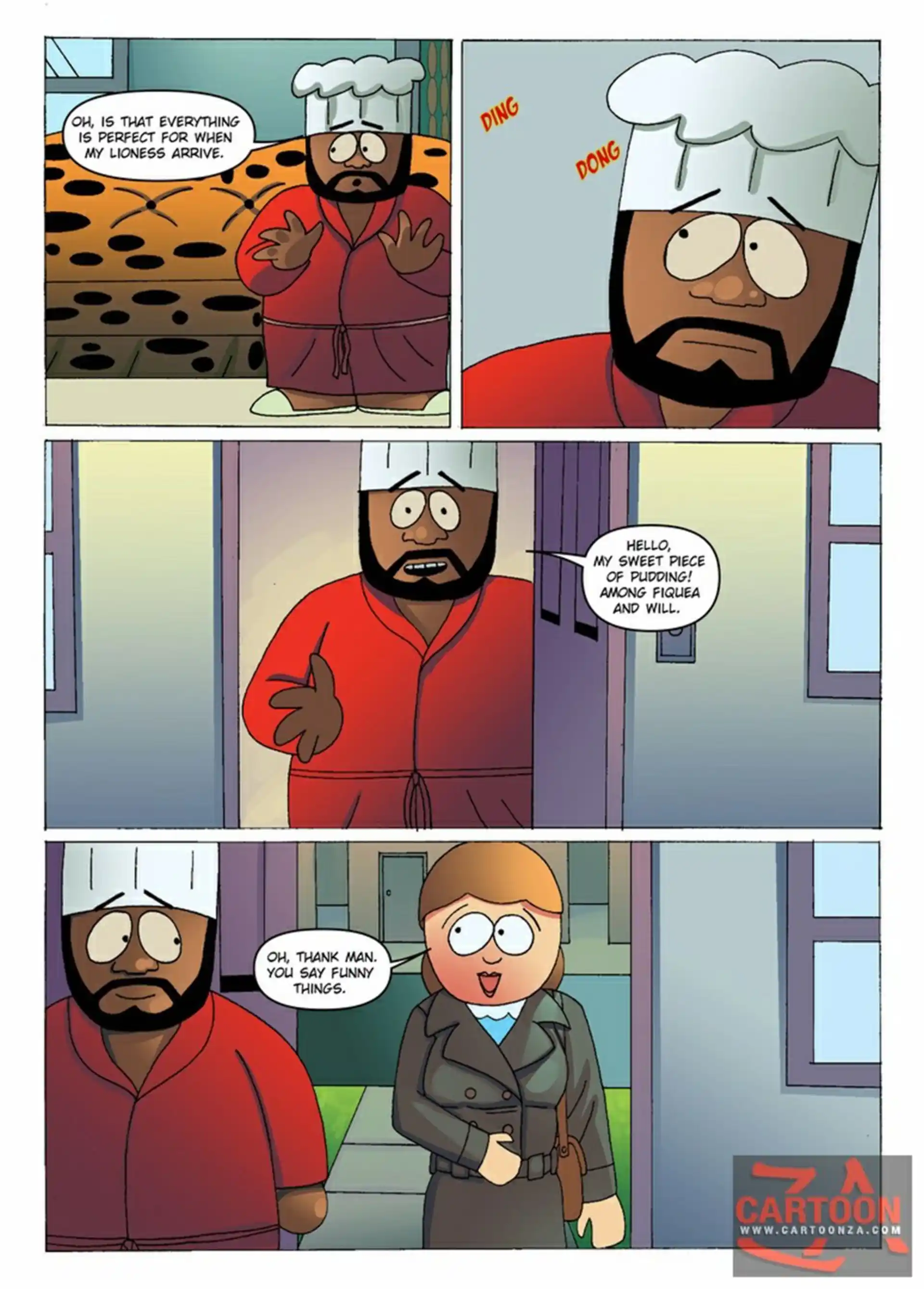 HOT Comics and Galleries South Park - 4 page 1