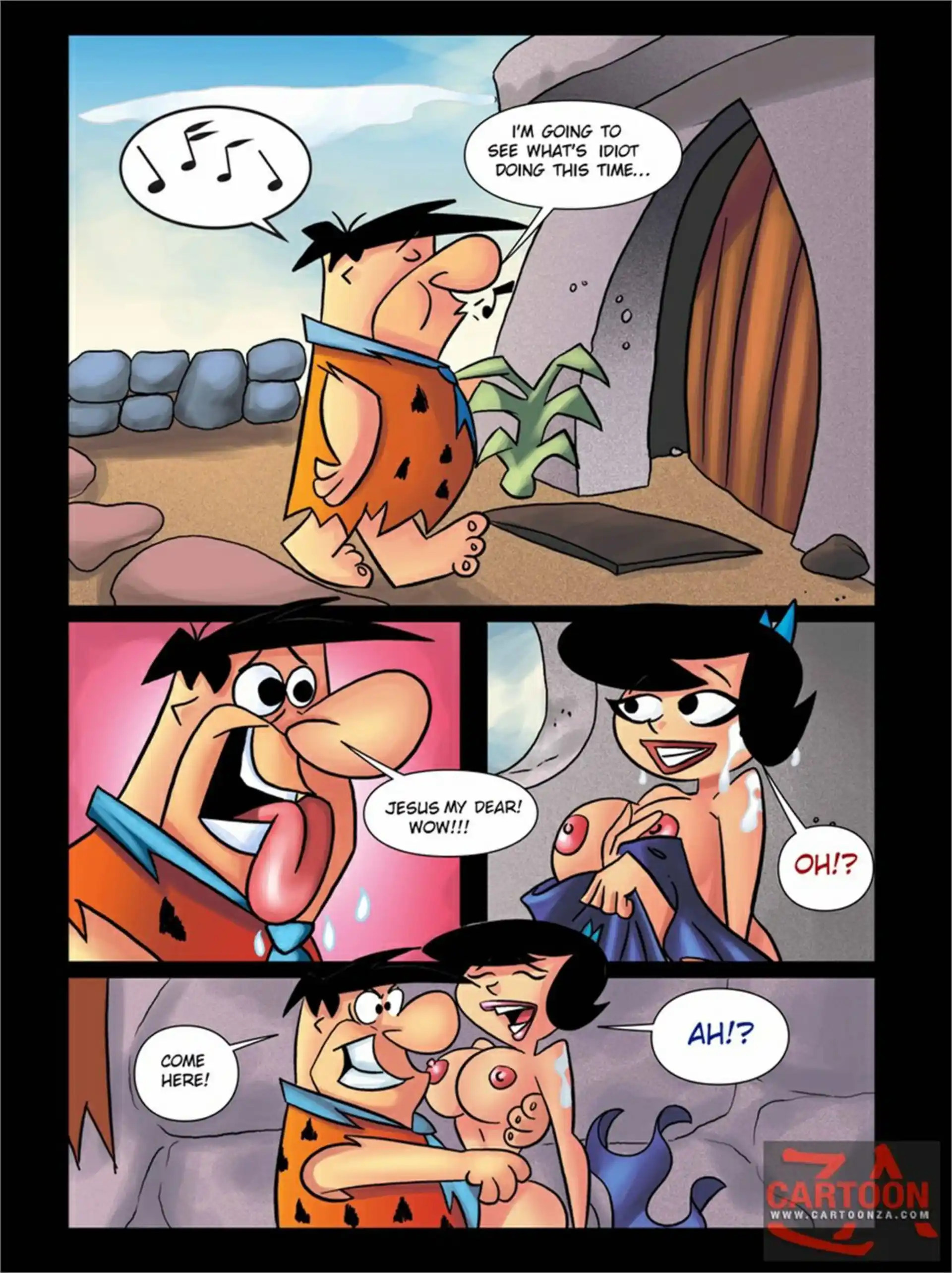 HOT Comics and Galleries The Flintstones - 9 page 1