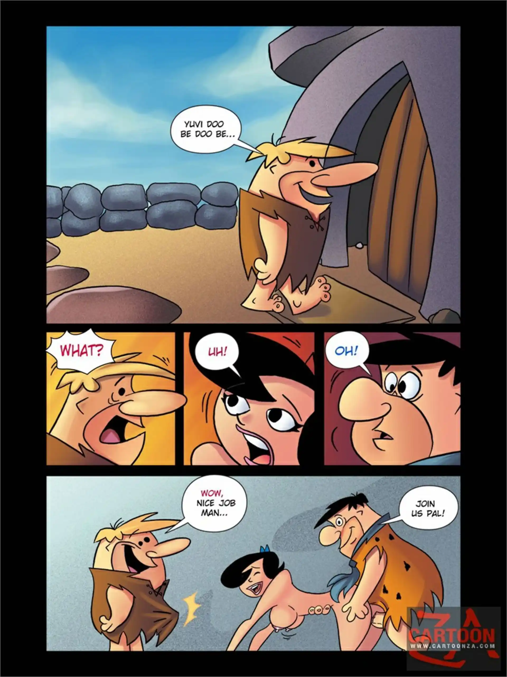 HOT Comics and Galleries The Flintstones - 9 page 4
