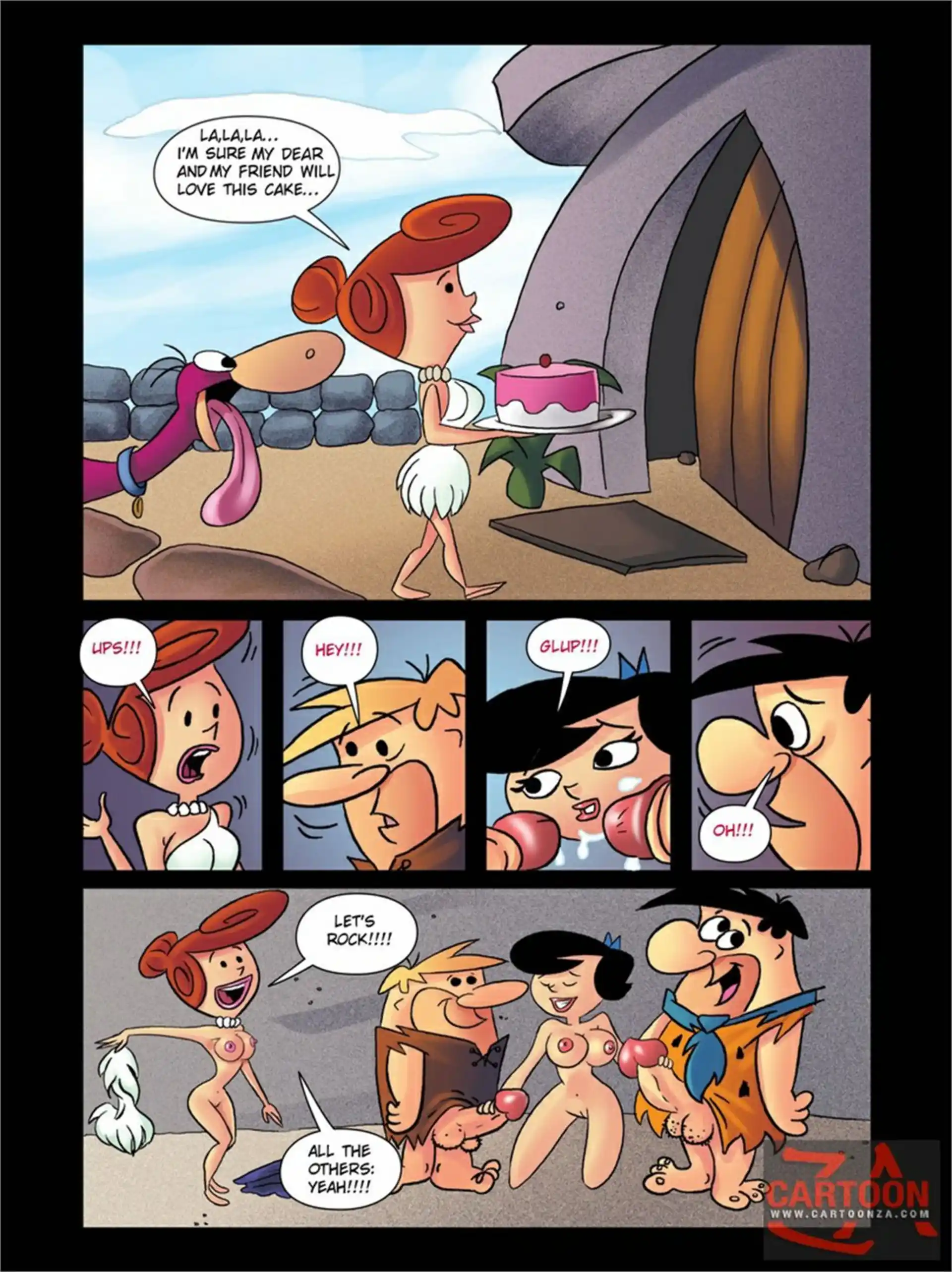 HOT Comics and Galleries The Flintstones - 9 page 6