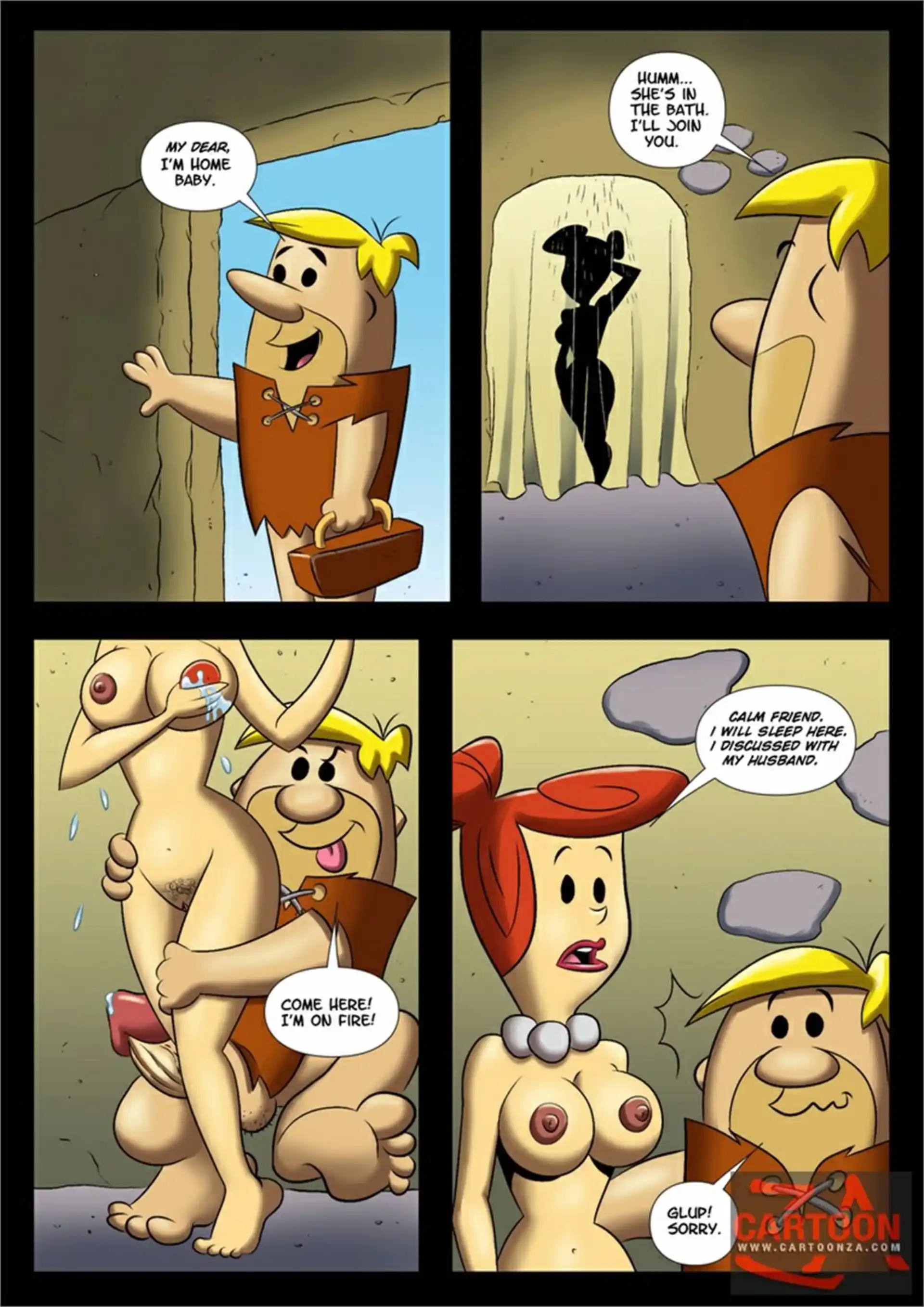 HOT Comics and Galleries The Flintstones - 10 page 1