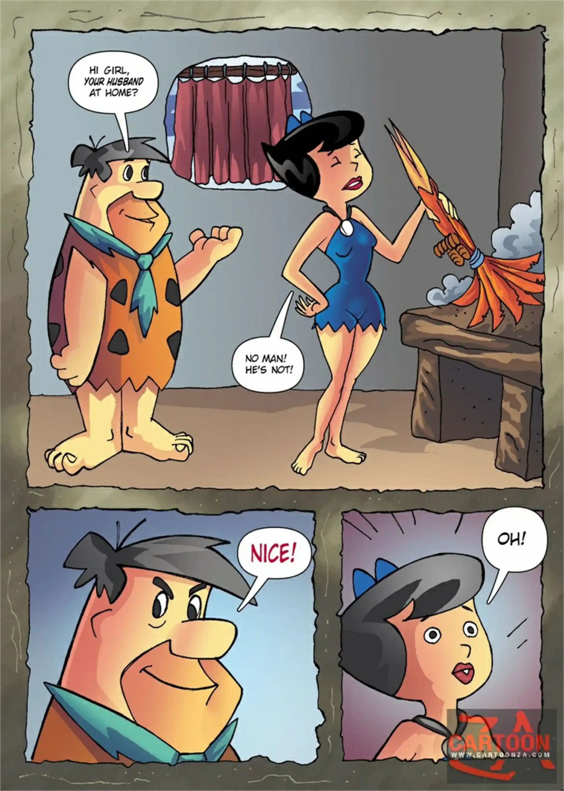 HOT Comics and Galleries The Flintstones - 7 page 1