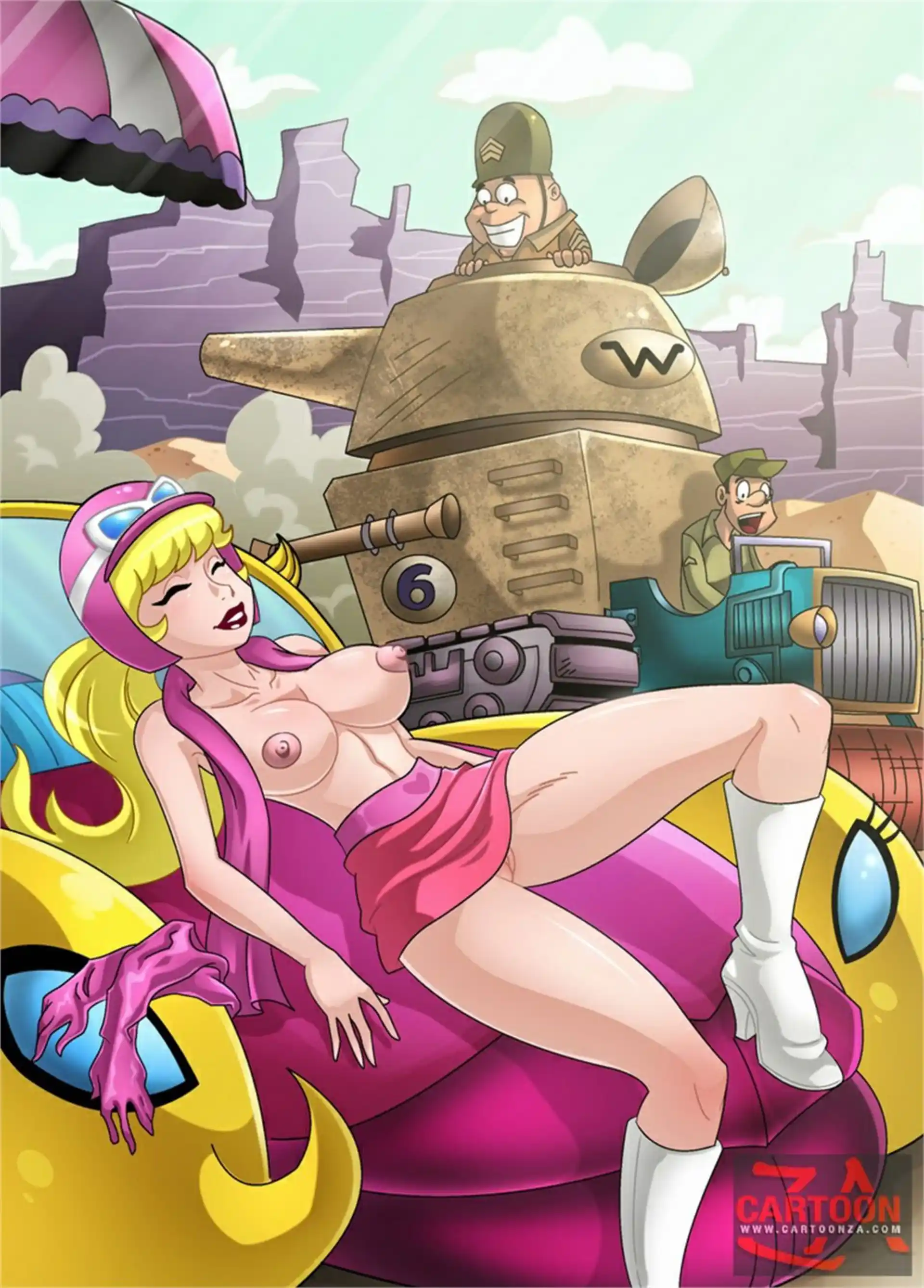 HOT Comics and Galleries Penelope Pitstop - 2 page 6
