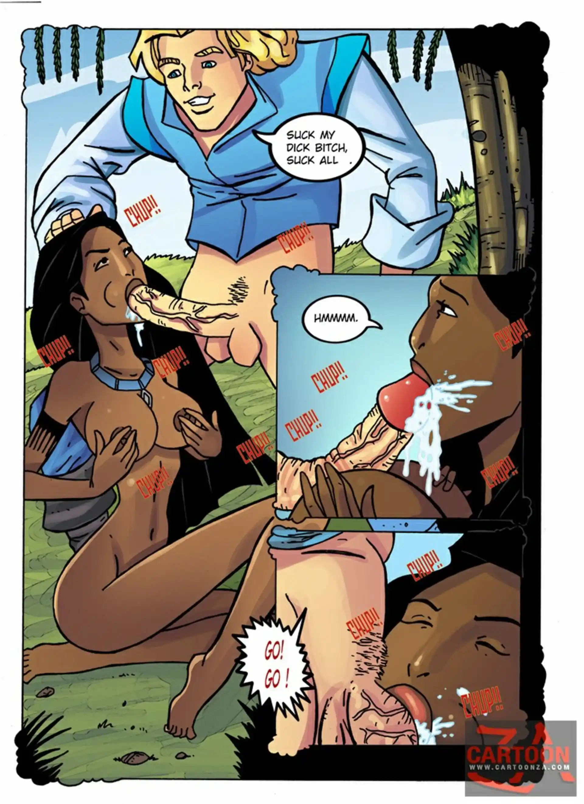 HOT Comics and Galleries Pocahontas - 3 page 3