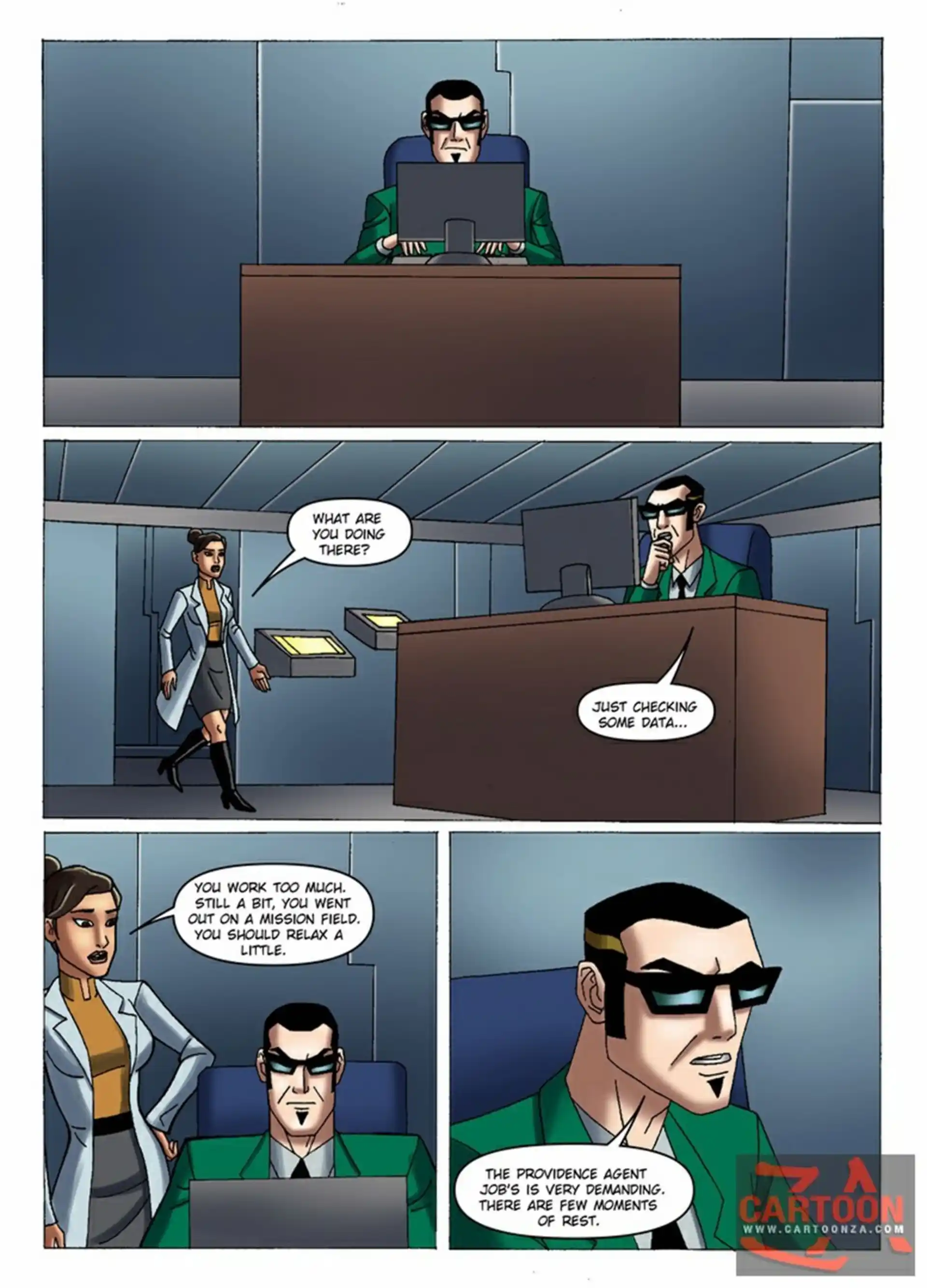 HOT Comics and Galleries Generator Rex - 3 page 1