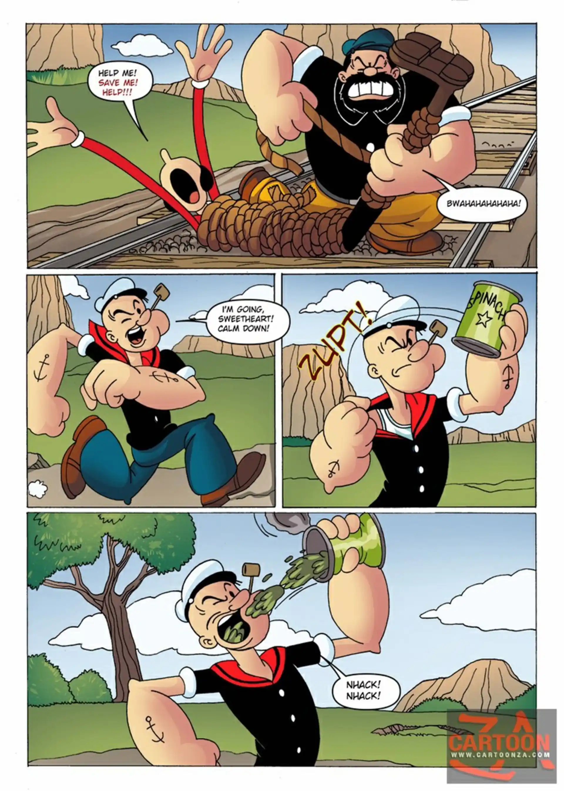 HOT Comics and Galleries Popeye - 3 page 1