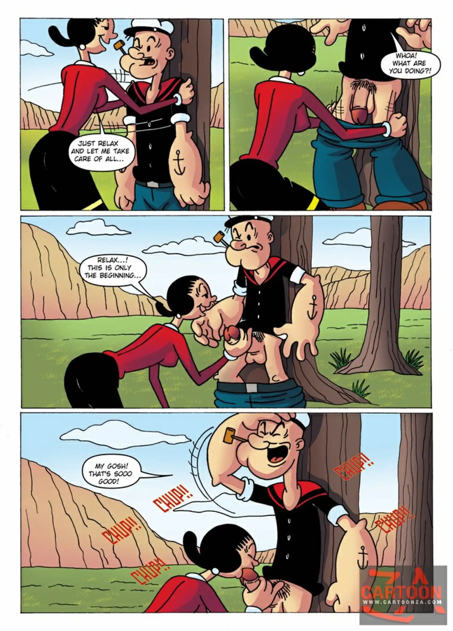 HOT Comics and Galleries Popeye - 3 page 4