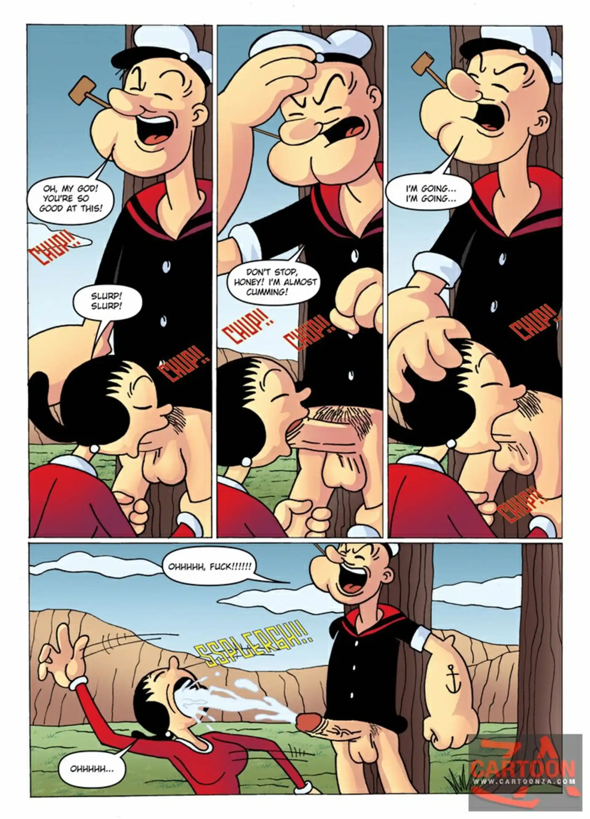 HOT Comics and Galleries Popeye - 3 page 6