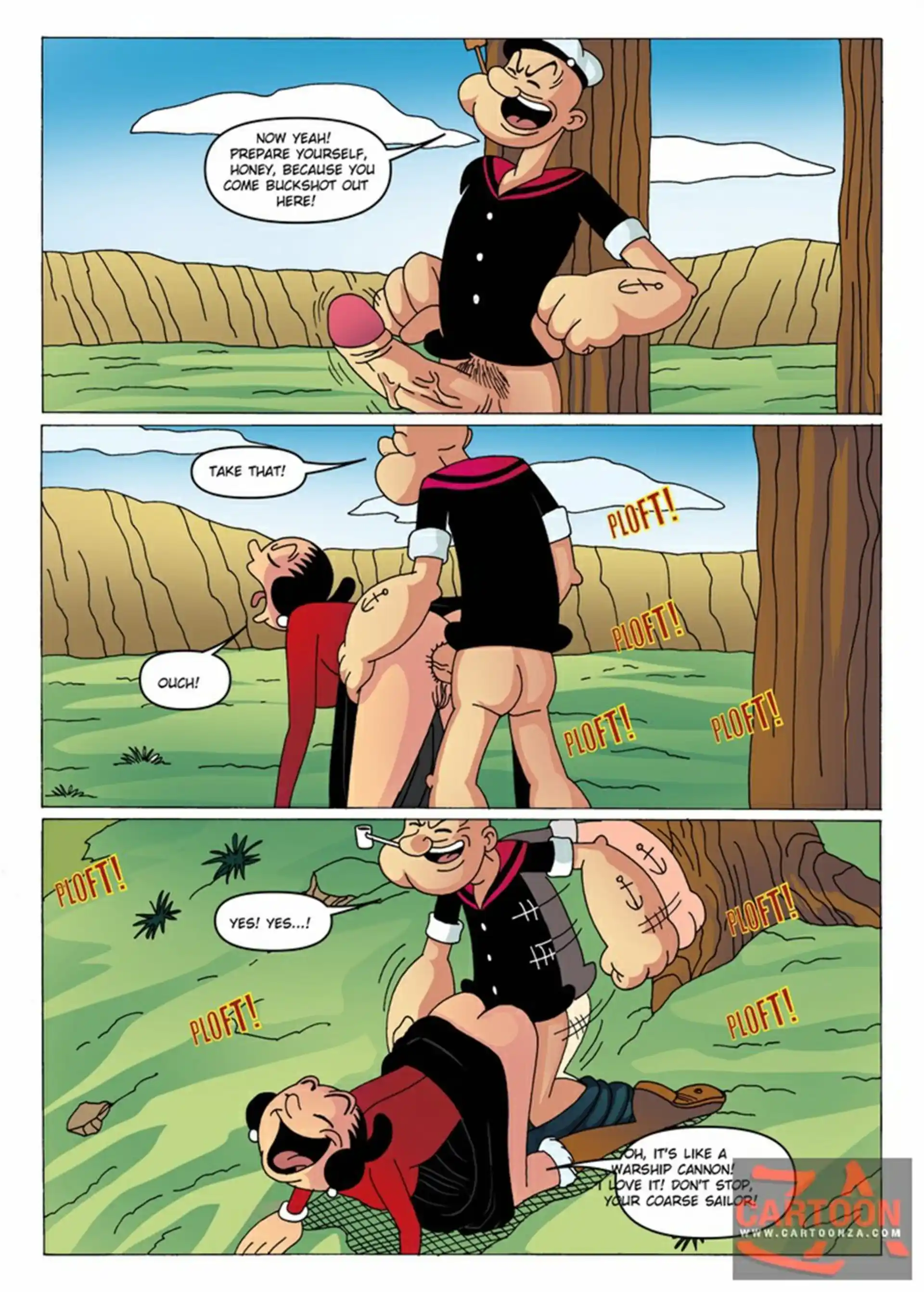 HOT Comics and Galleries Popeye - 3 page 9