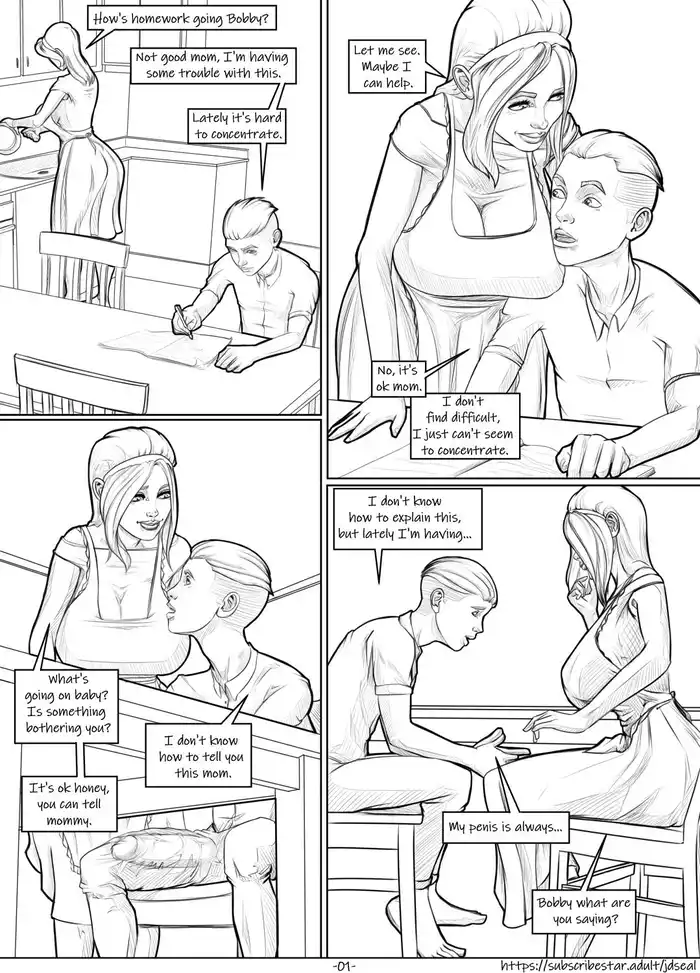 Homework Trouble Porn Comics