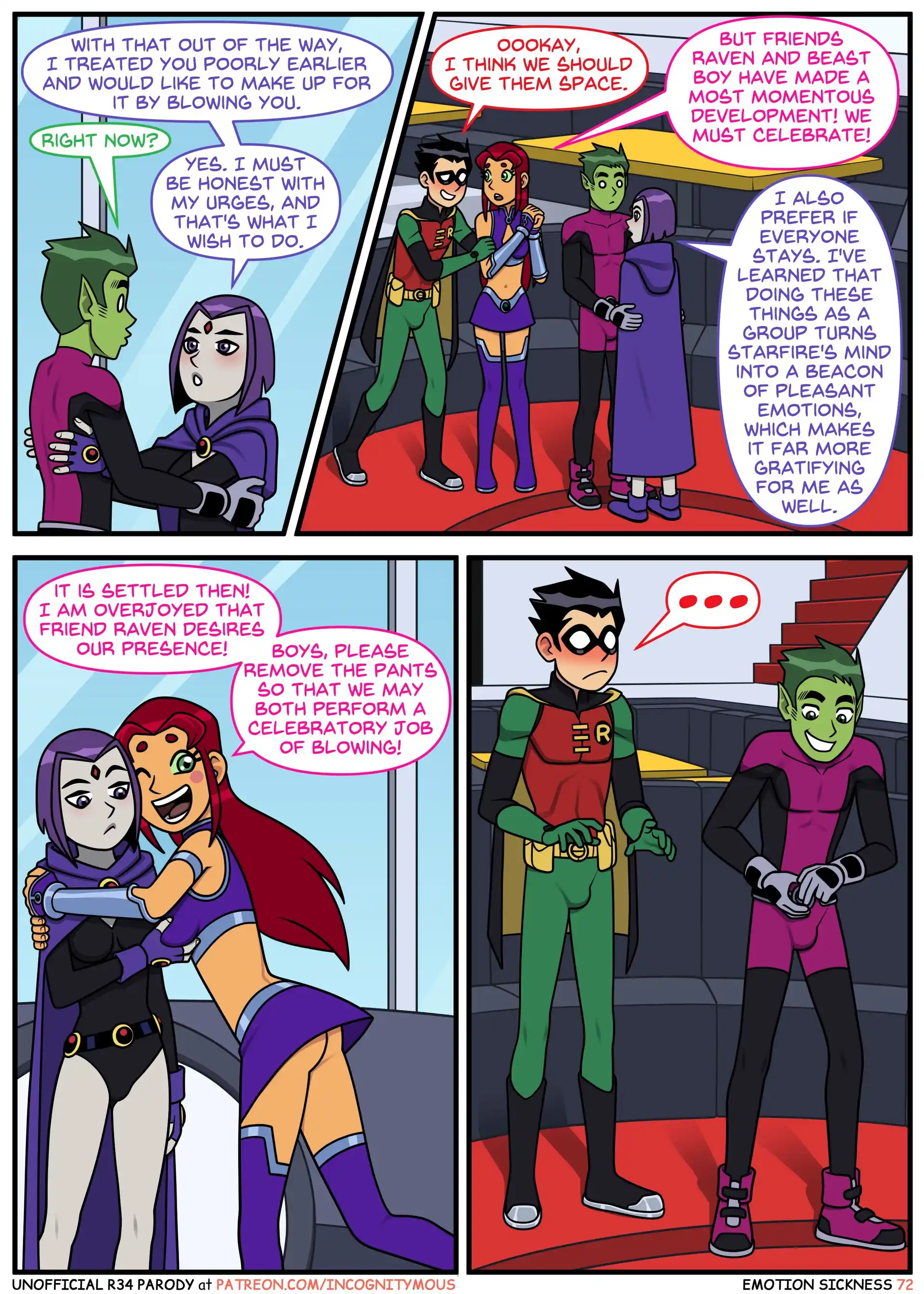 Emotional Sickness Emotional Sickness - Chapter 2 (Teen Titans) page 16