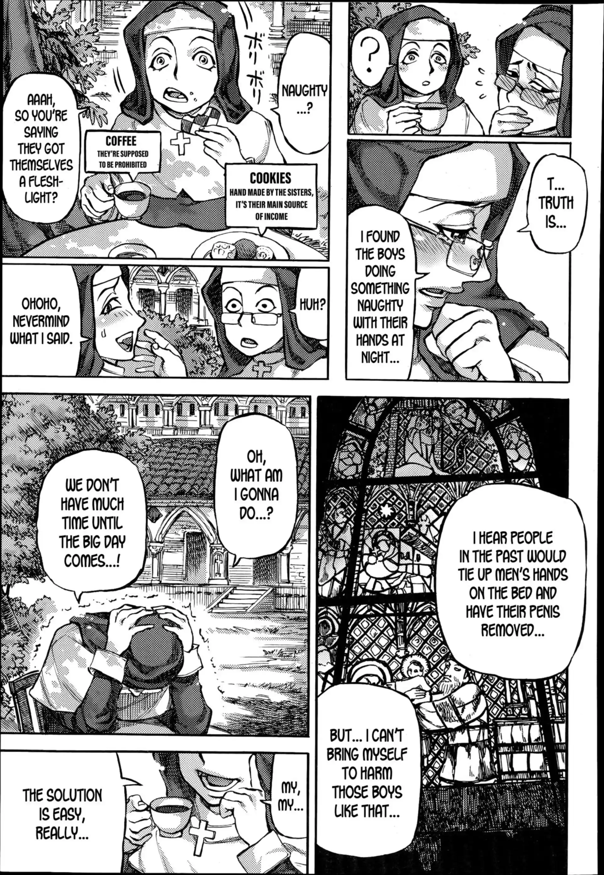 The Sister’s Ass-Wall Confession Booth The Sister's Ass-Wall Confession Booth - Chapter 1 page 5