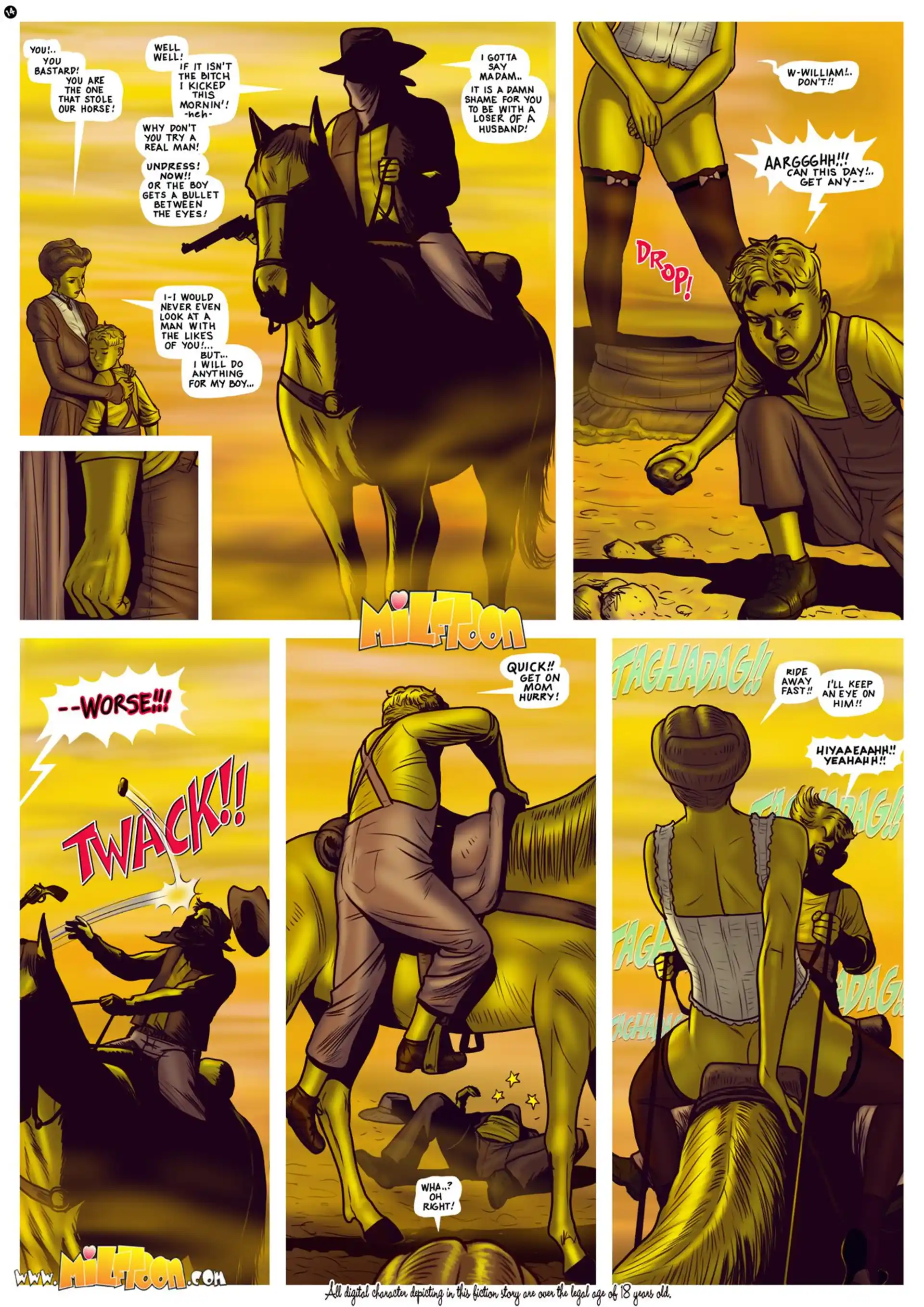 HOT Fuck Fuck West Fuck Fuck West - Chapter 1 page 15