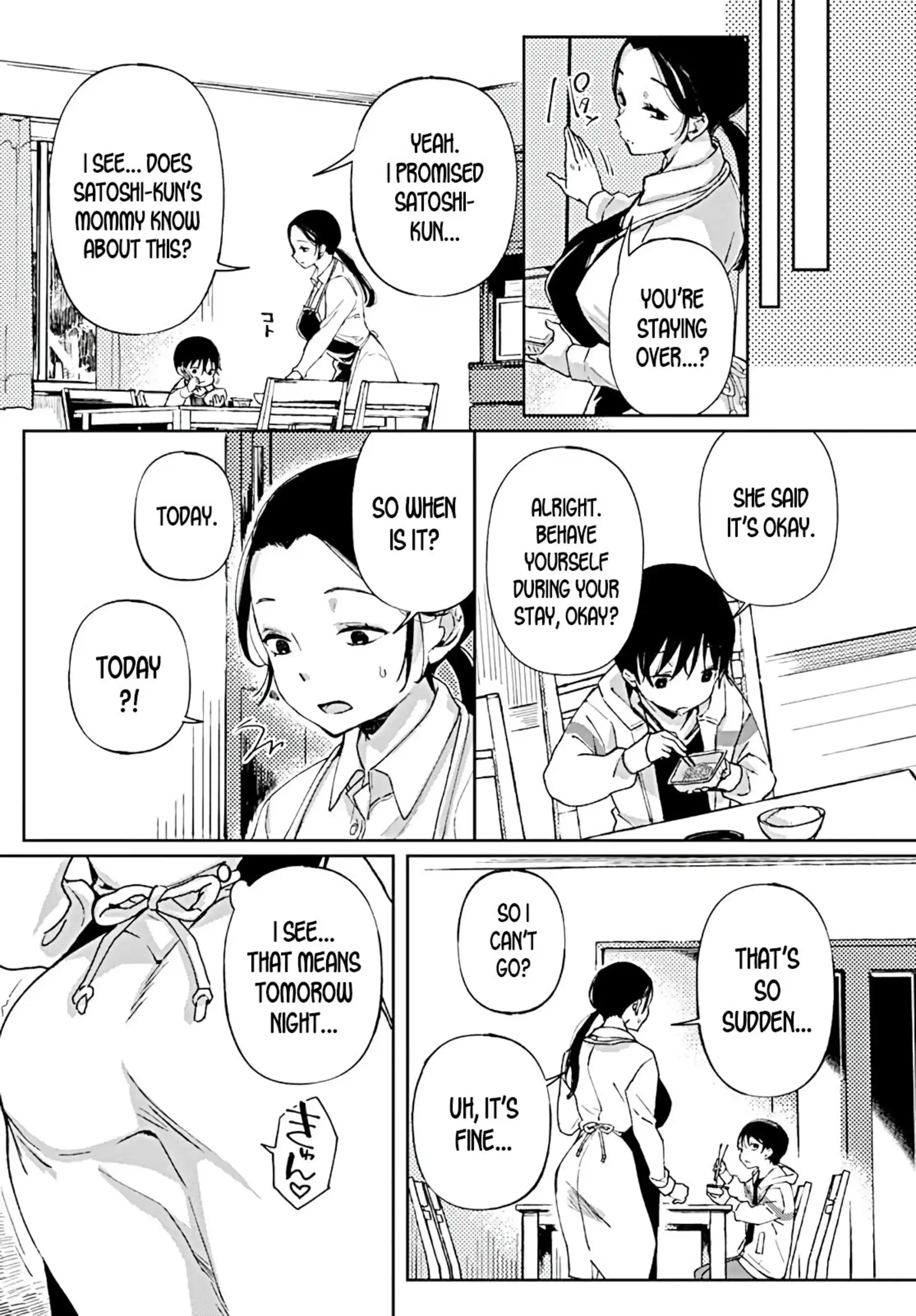 Pouring Love And Breast Milk Into The Shota Who Craves His Mother’s Big Breasts Pouring Love And Breast Milk Into The Shota Who Craves His Mother’s Big Breasts - Chapter 1 page 9