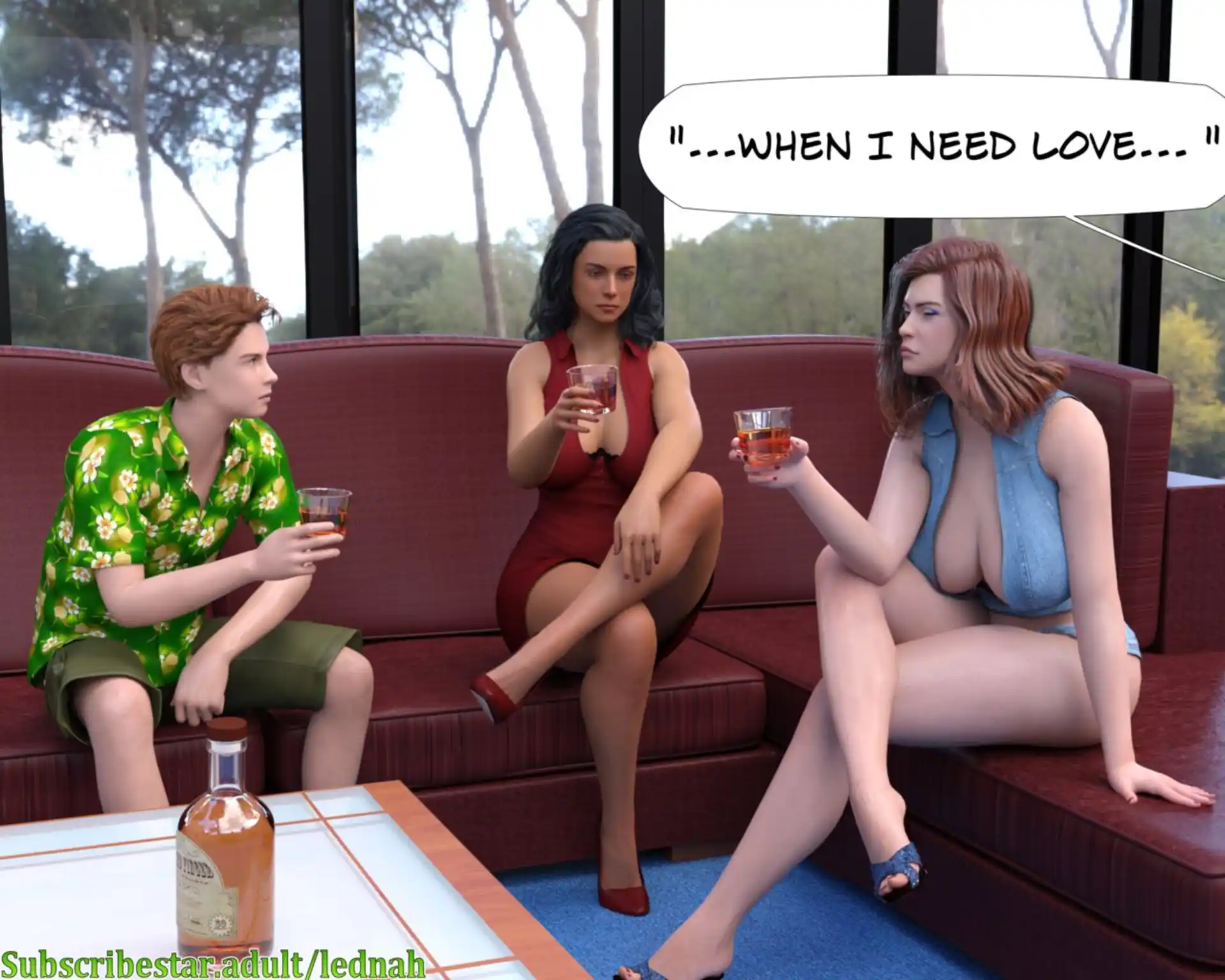 The XXX adventures of danny McCroy Visit to Sexologist 3 page 9