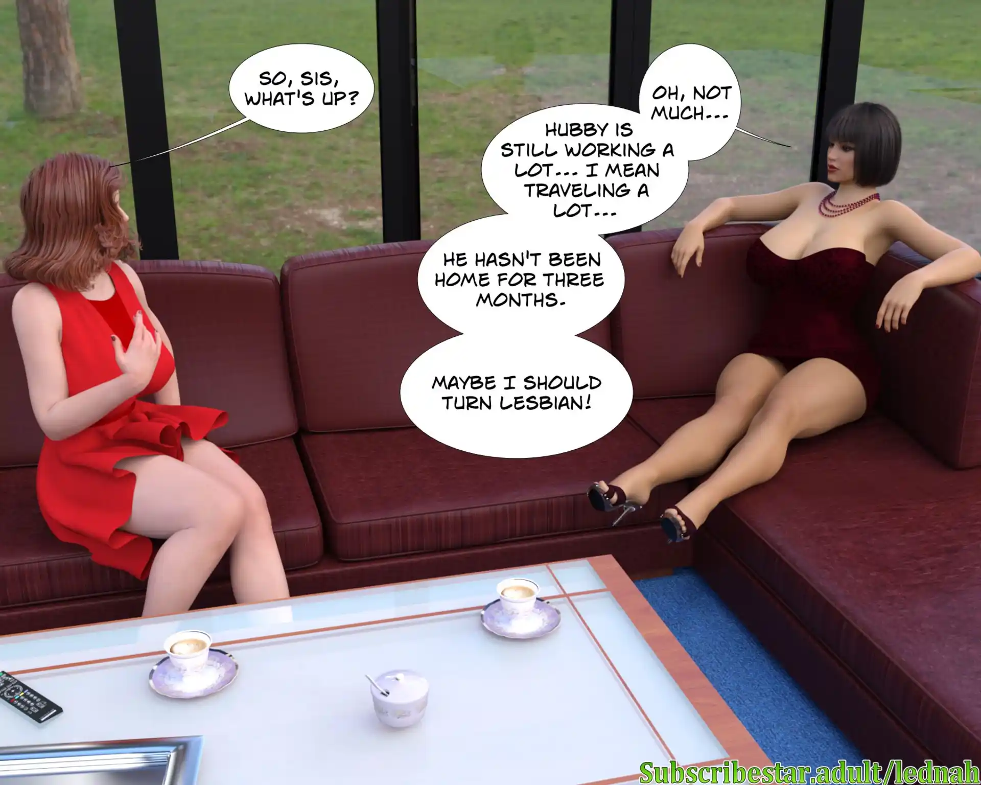 The XXX adventures of danny McCroy Auntie in Need page 4