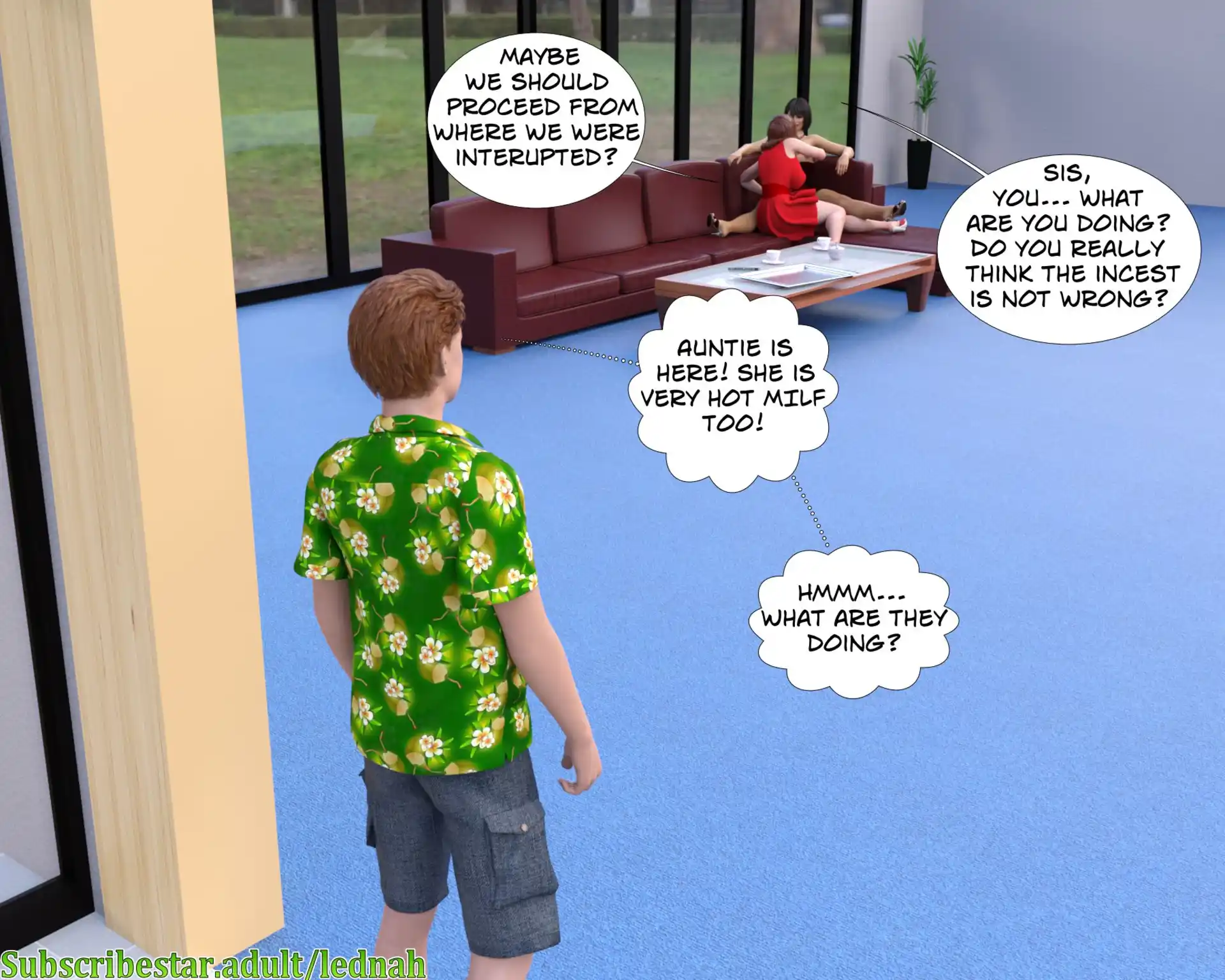 The XXX adventures of danny McCroy Auntie in Need page 6