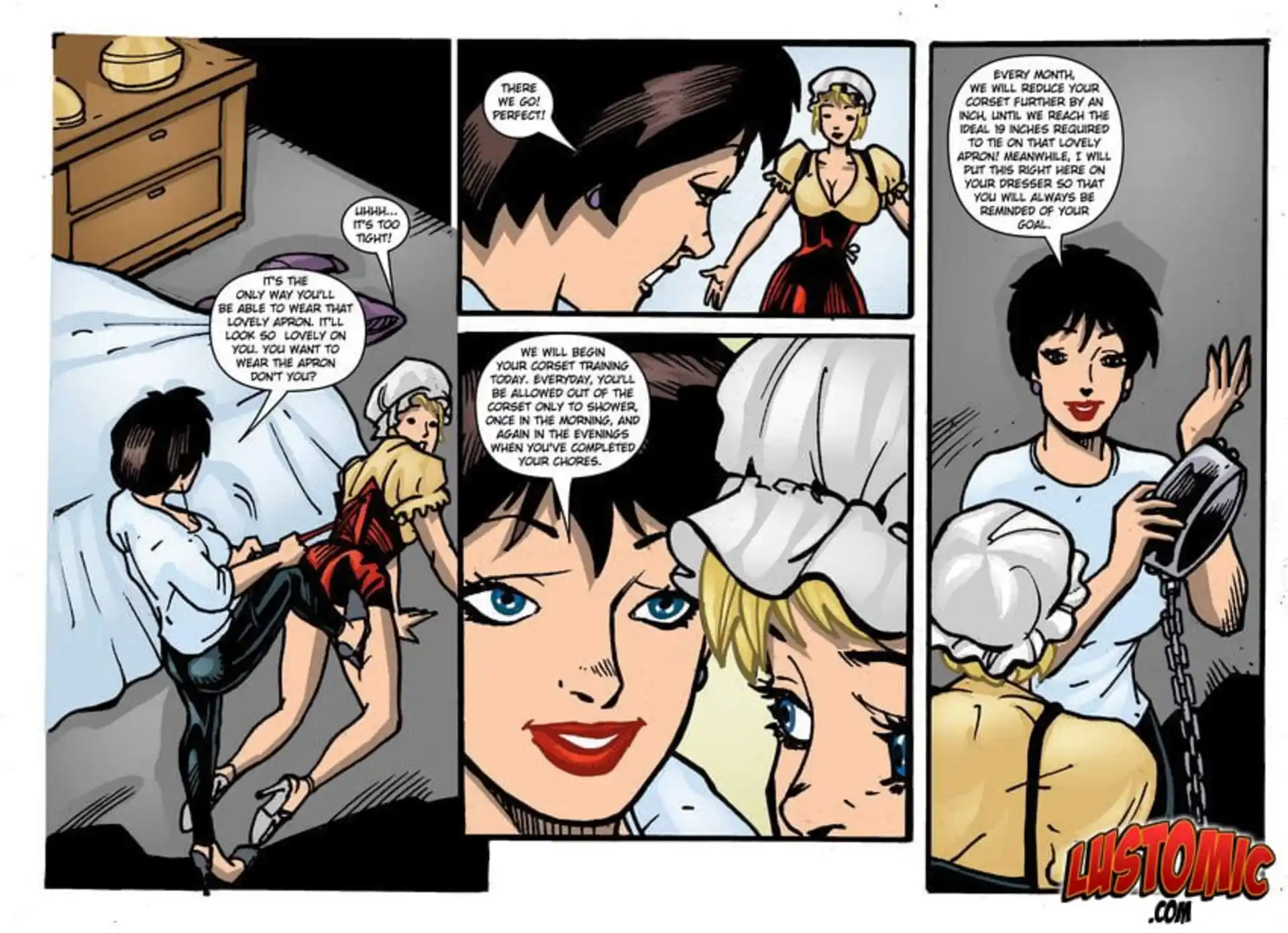 B2B: Boss To Bimbo 5 . B2B: Boss To Bimbo - Made To Sissy Maid - Chapter 3 - No Text page 4