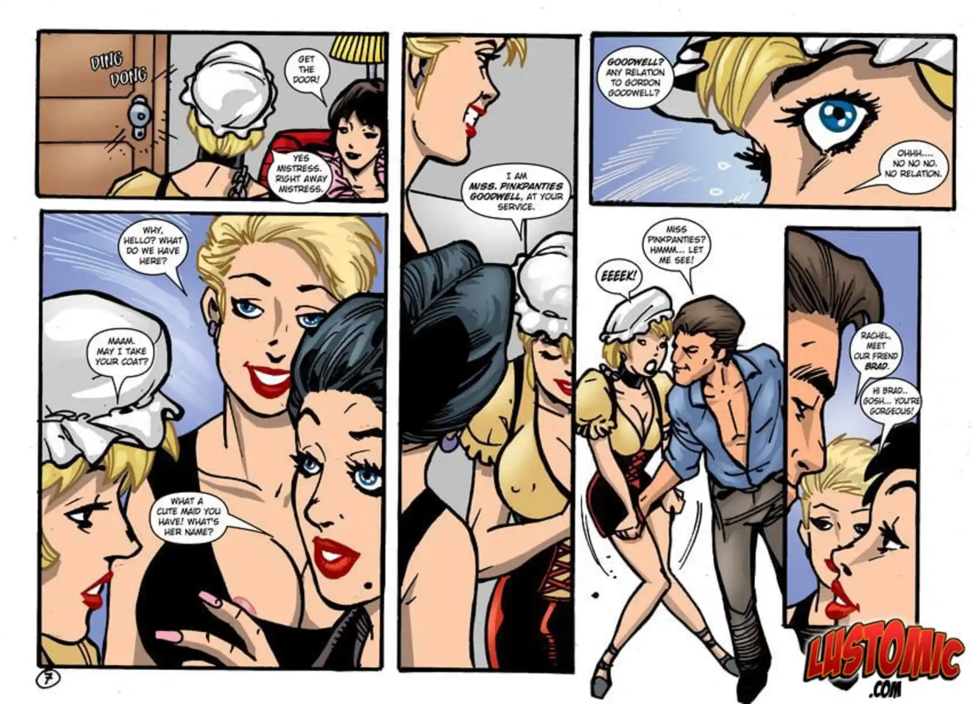 B2B: Boss To Bimbo 5 . B2B: Boss To Bimbo - Made To Sissy Maid - Chapter 3 - No Text page 7