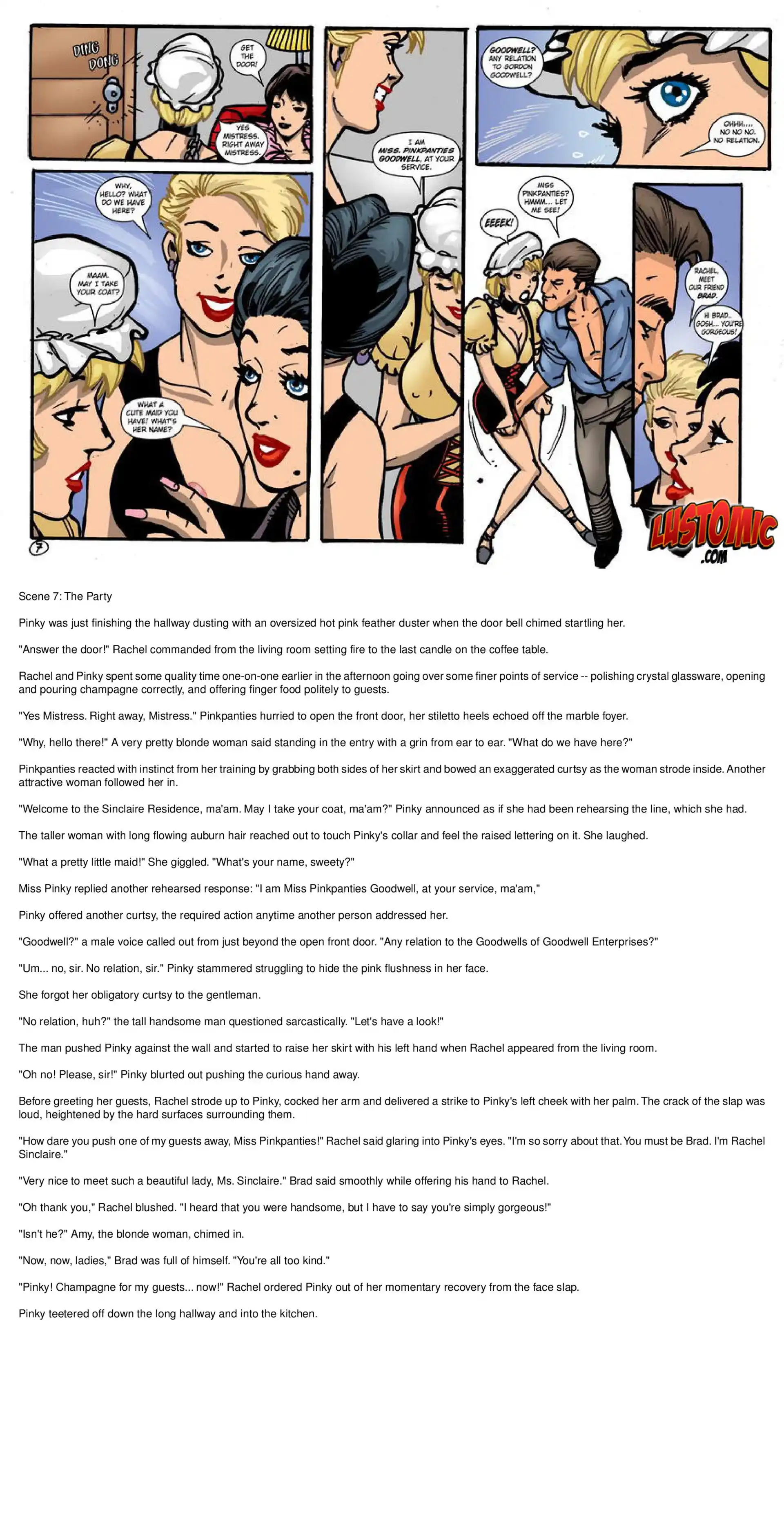 B2B: Boss To Bimbo B2B: Boss To Bimbo - Made To Sissy Maid - Chapter 3 - Text page 7