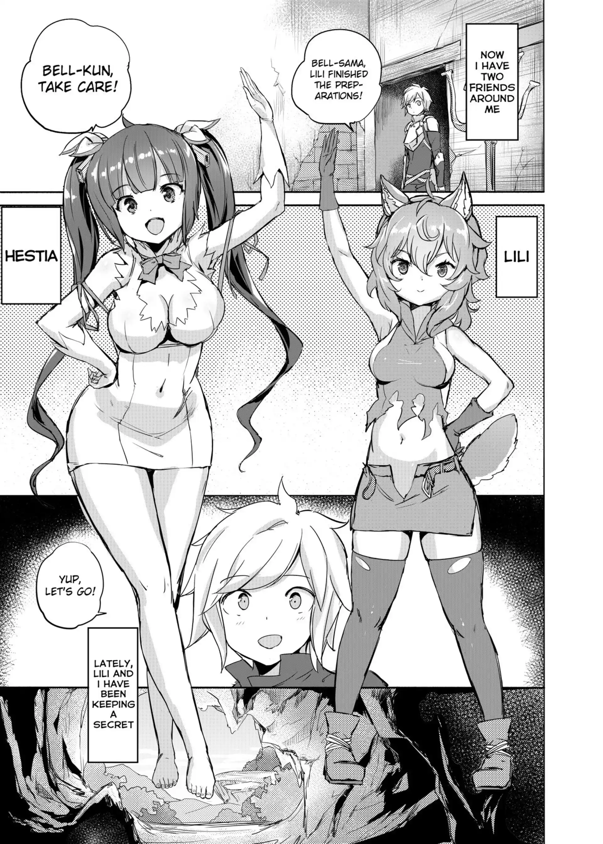 Dungeon Honey Hole Garden Dungeon Honey Hole Garden - Chapter 1 (Is It Wrong to Try to Pick Up Girls in a Dungeon?) page 4