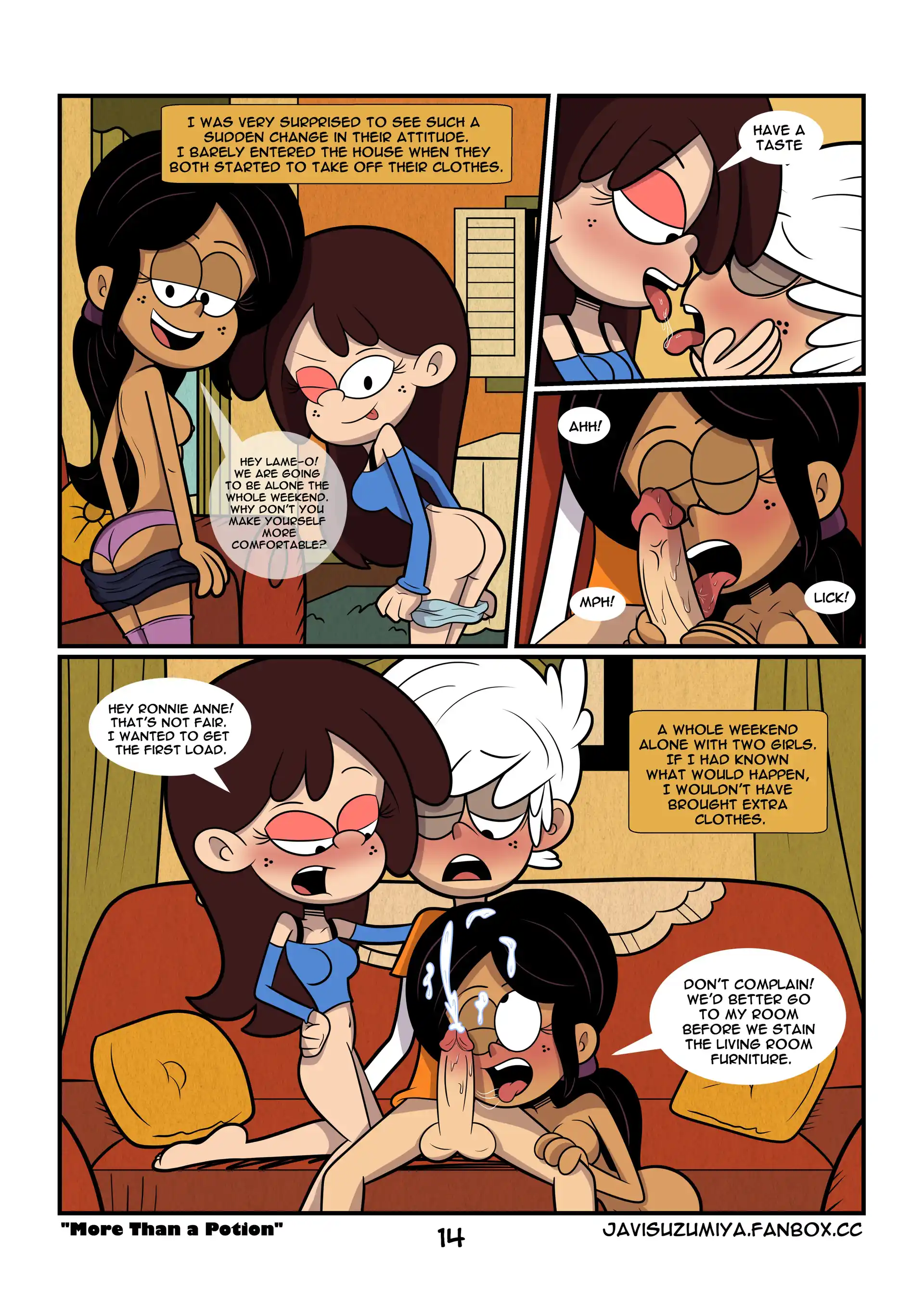 More Than a Potion More Than a Potion - Chapter 1 (The Loud House) page 14