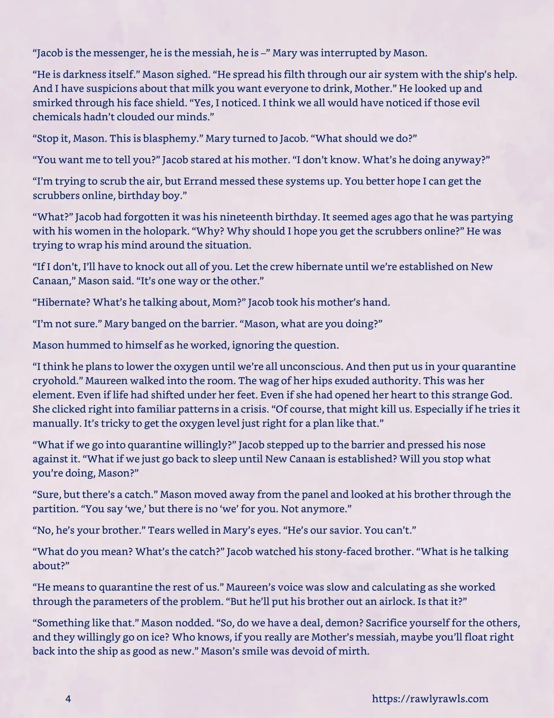 Mothership Wilderness Mothership Wilderness - Chapter 19 page 4