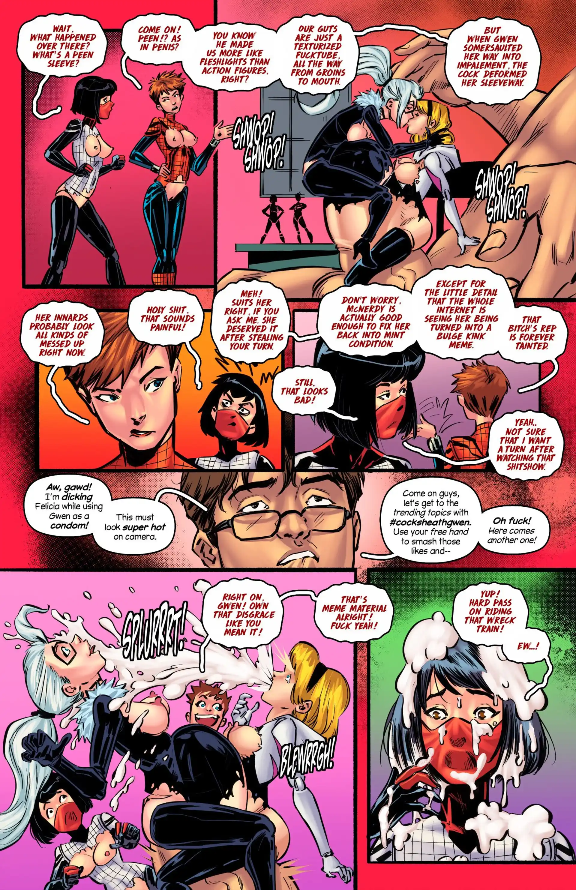 Livid-Streaming Playthings Livid-Streaming Playthings - Chapter 1 (Spider-Man) page 10