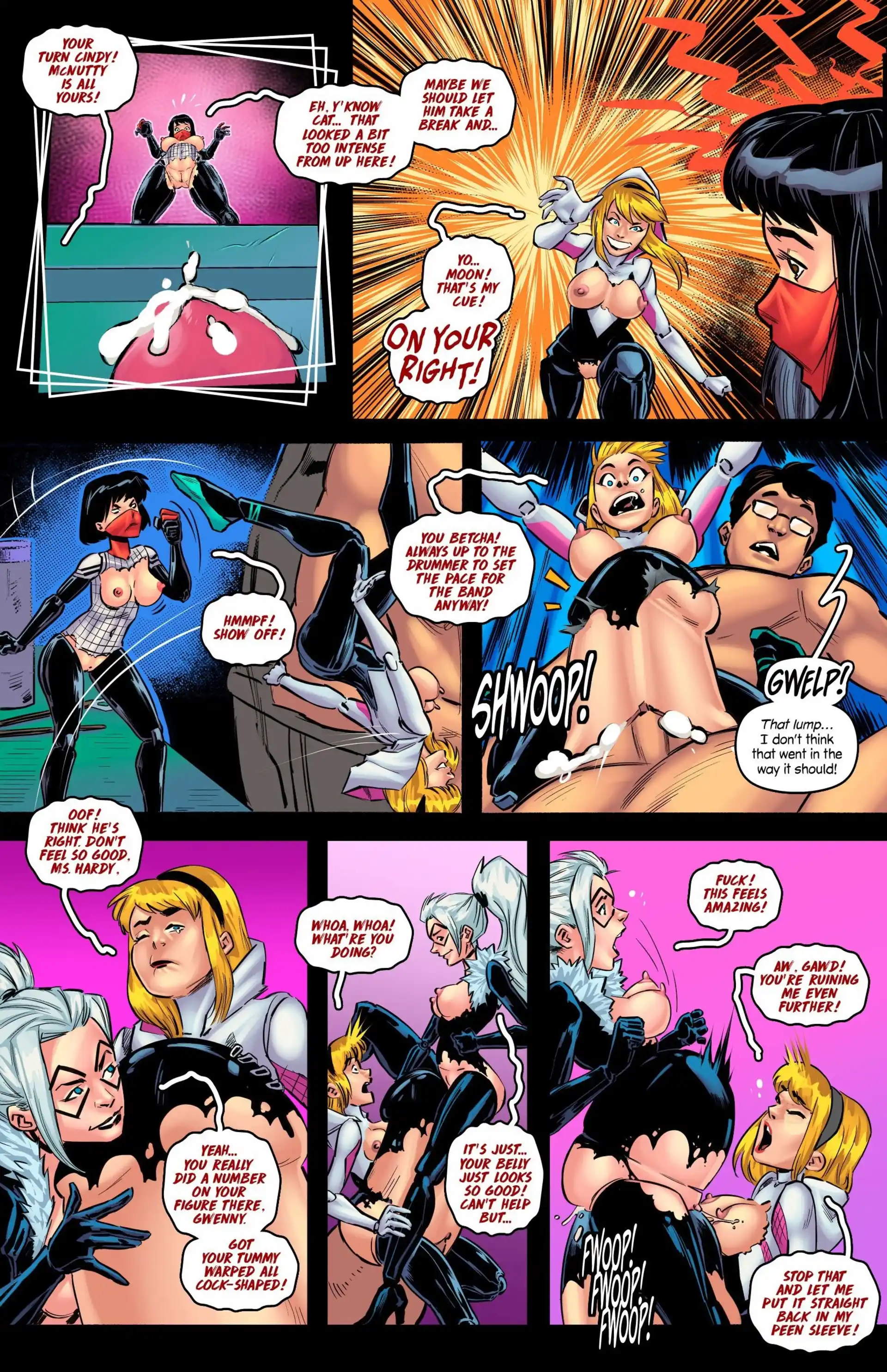Livid-Streaming Playthings Livid-Streaming Playthings - Chapter 1 (Spider-Man) page 9