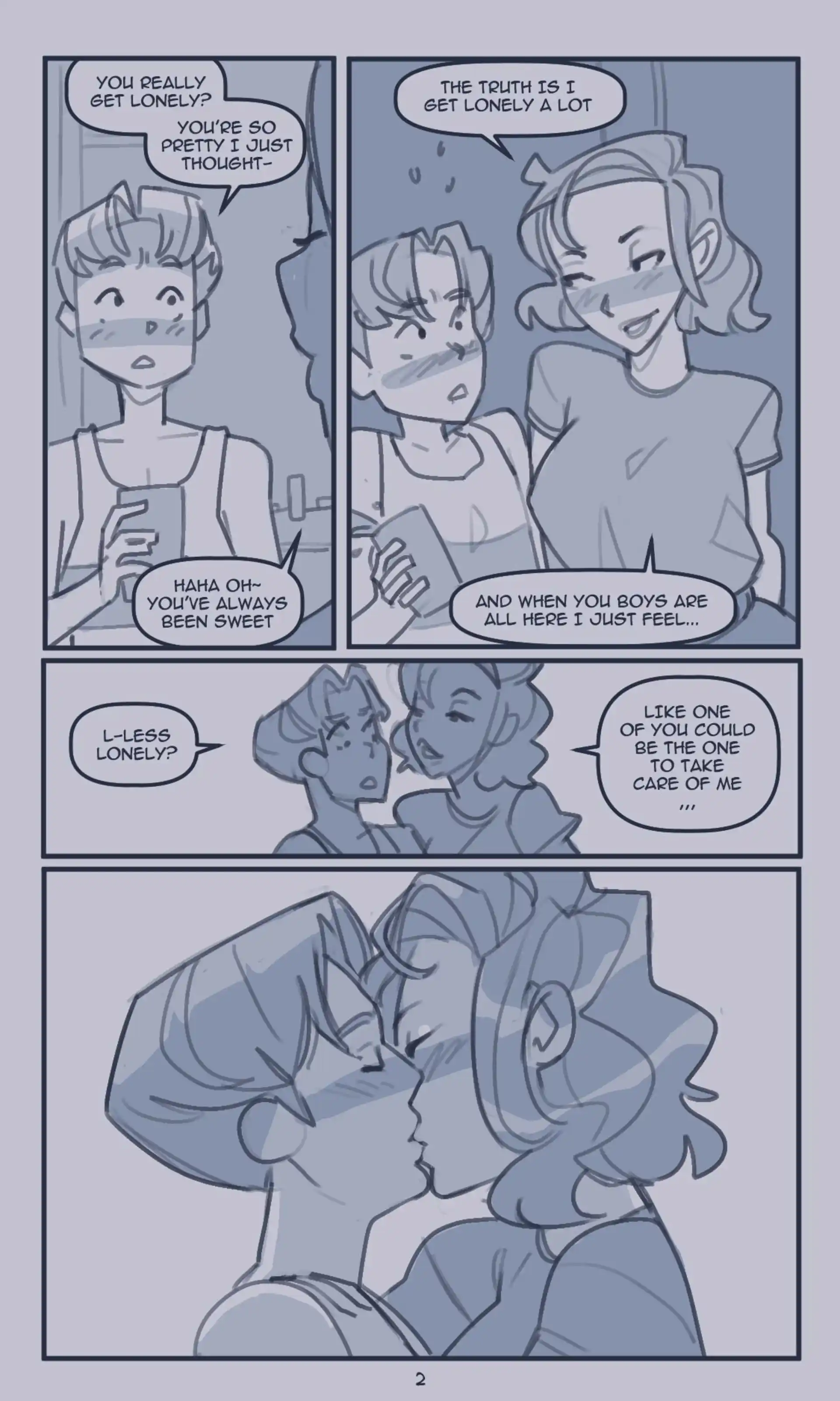 Sleeping Over Sleeping Over - Chapter 1 page 2