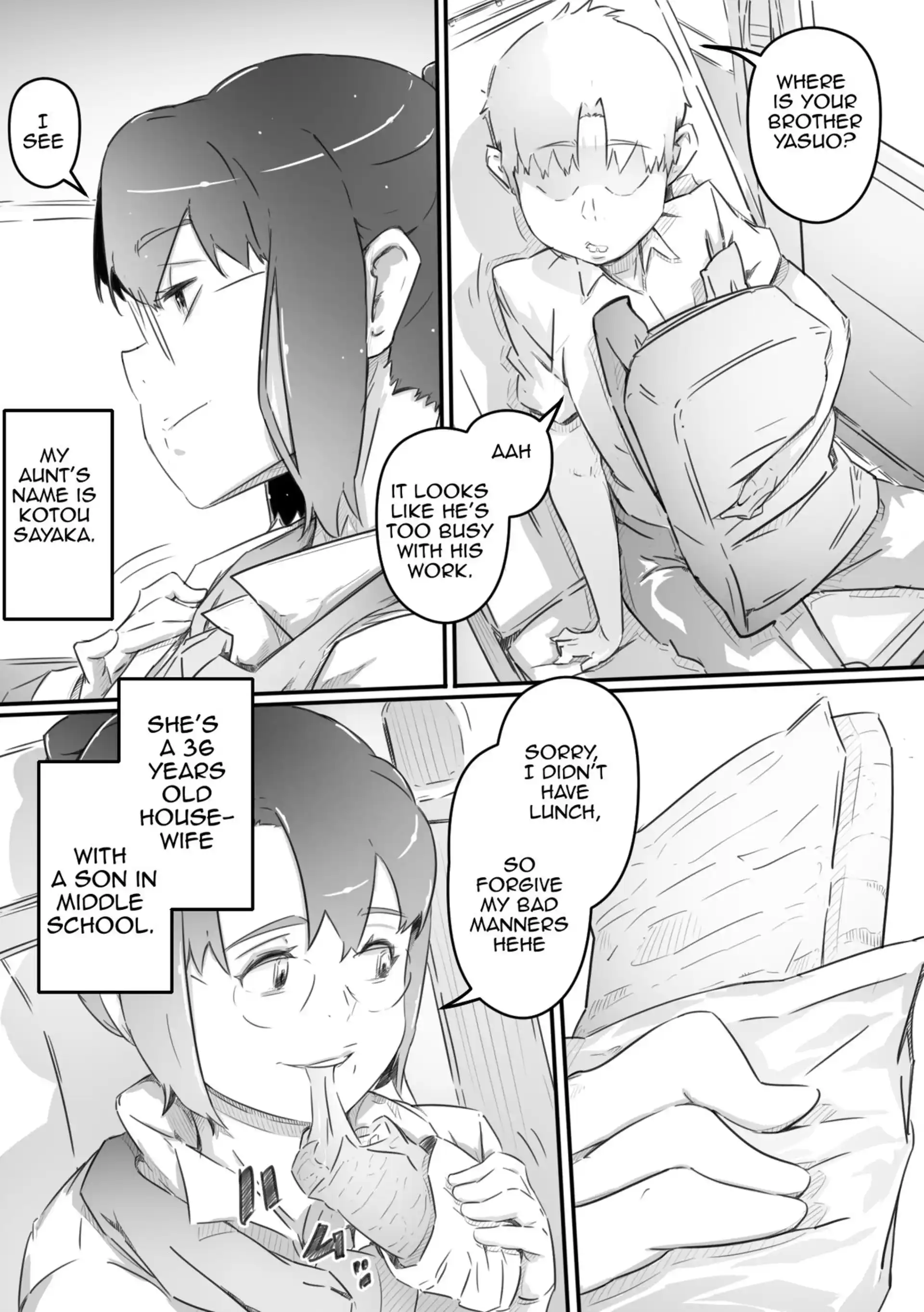 Nao Has Sex with His Aunt Nao Has Sex with His Aunt - [Hirekatsu] page 5