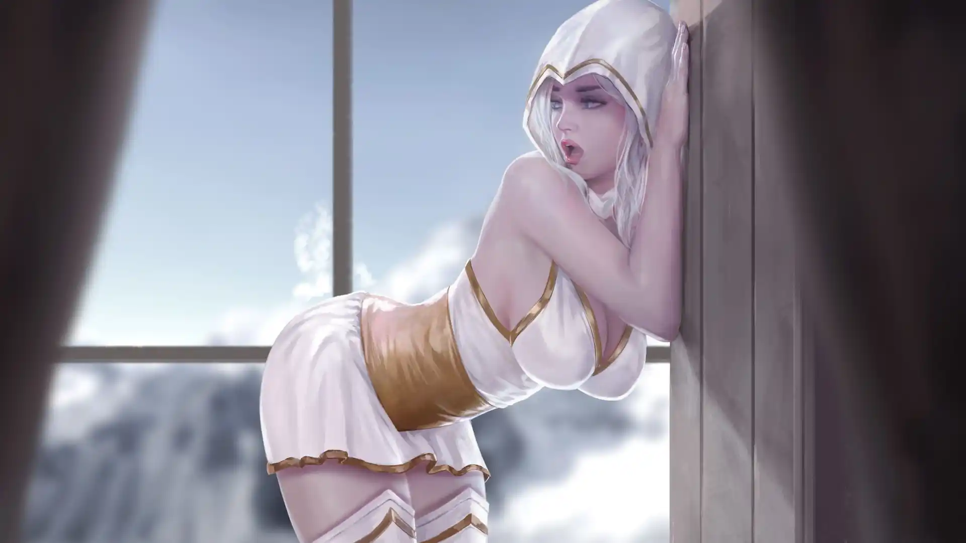 LeagueNTR 3 . LeagueNTR - Ashe - The Warmother Part II - Raw Images - (League Of Legends) page 8