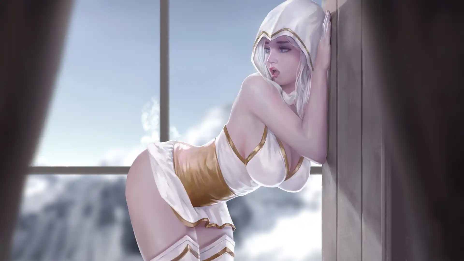 LeagueNTR 3 . LeagueNTR - Ashe - The Warmother Part II - Raw Images - (League Of Legends) page 9