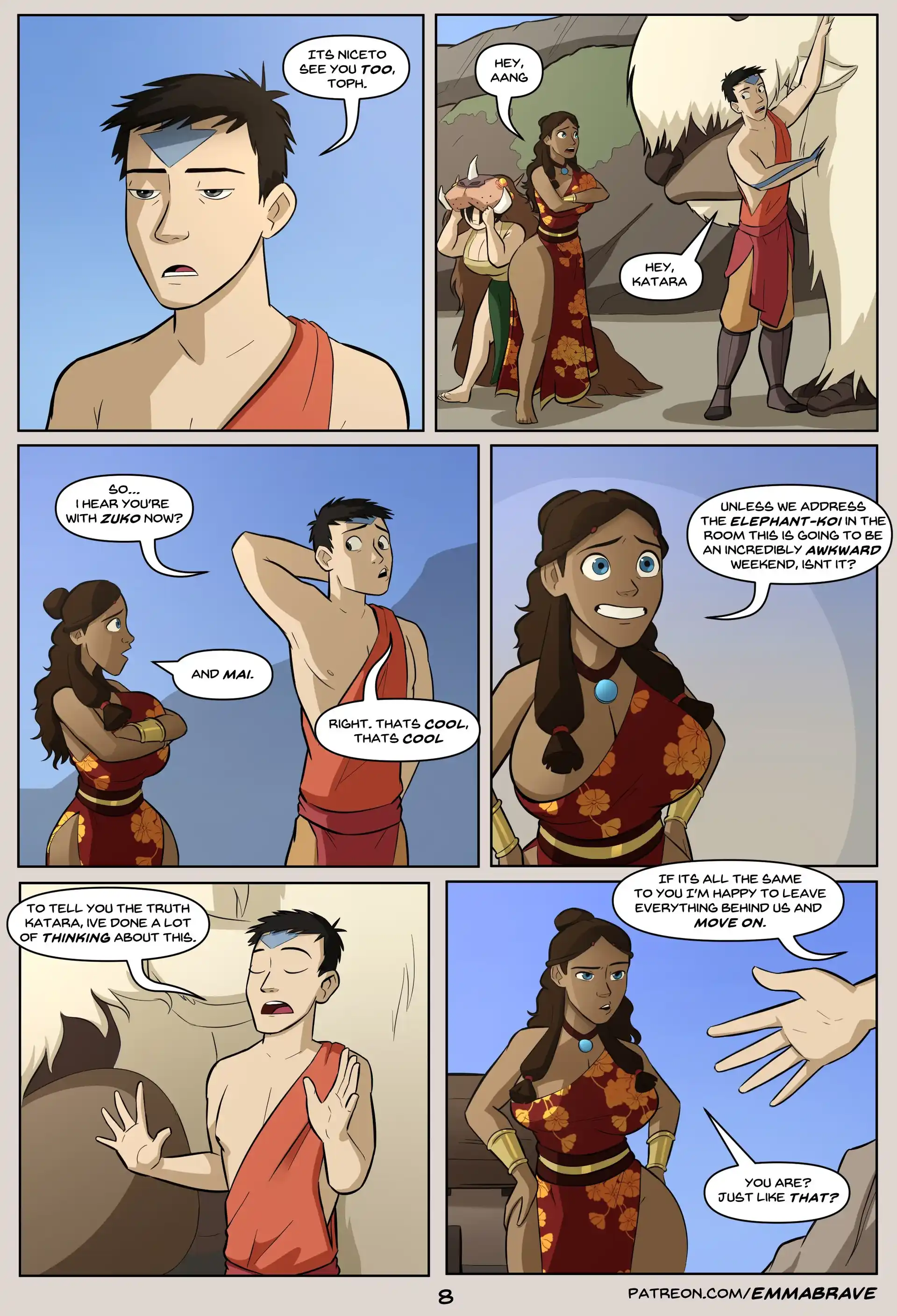 After Avatar After Avatar - Chapter 4 (Avatar: The Last Airbender) page 9
