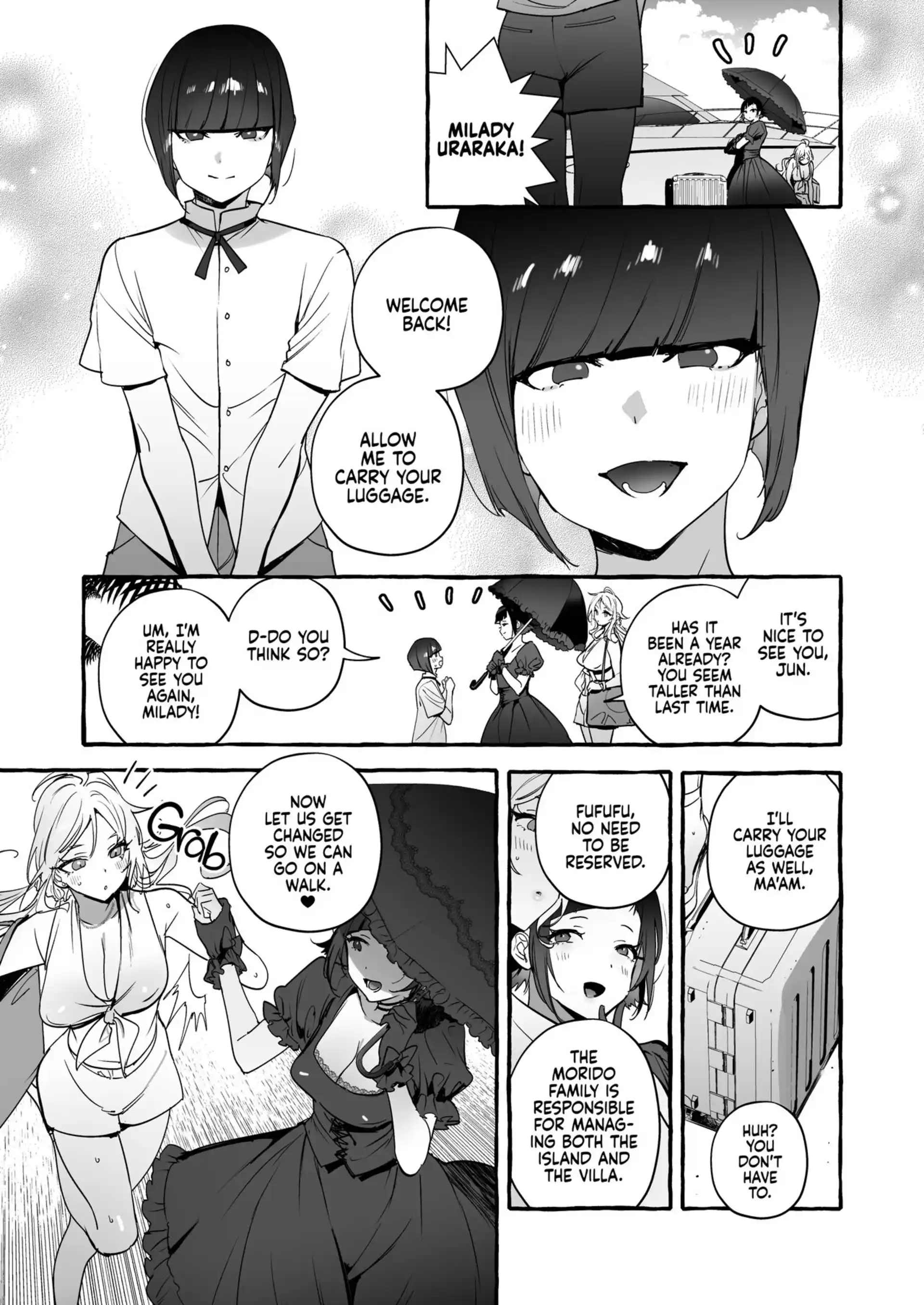 Straight Girl Meets Futa 5 . Straight Girl Meets Futa - Vacation Arc - Chapter 2.5 page 5