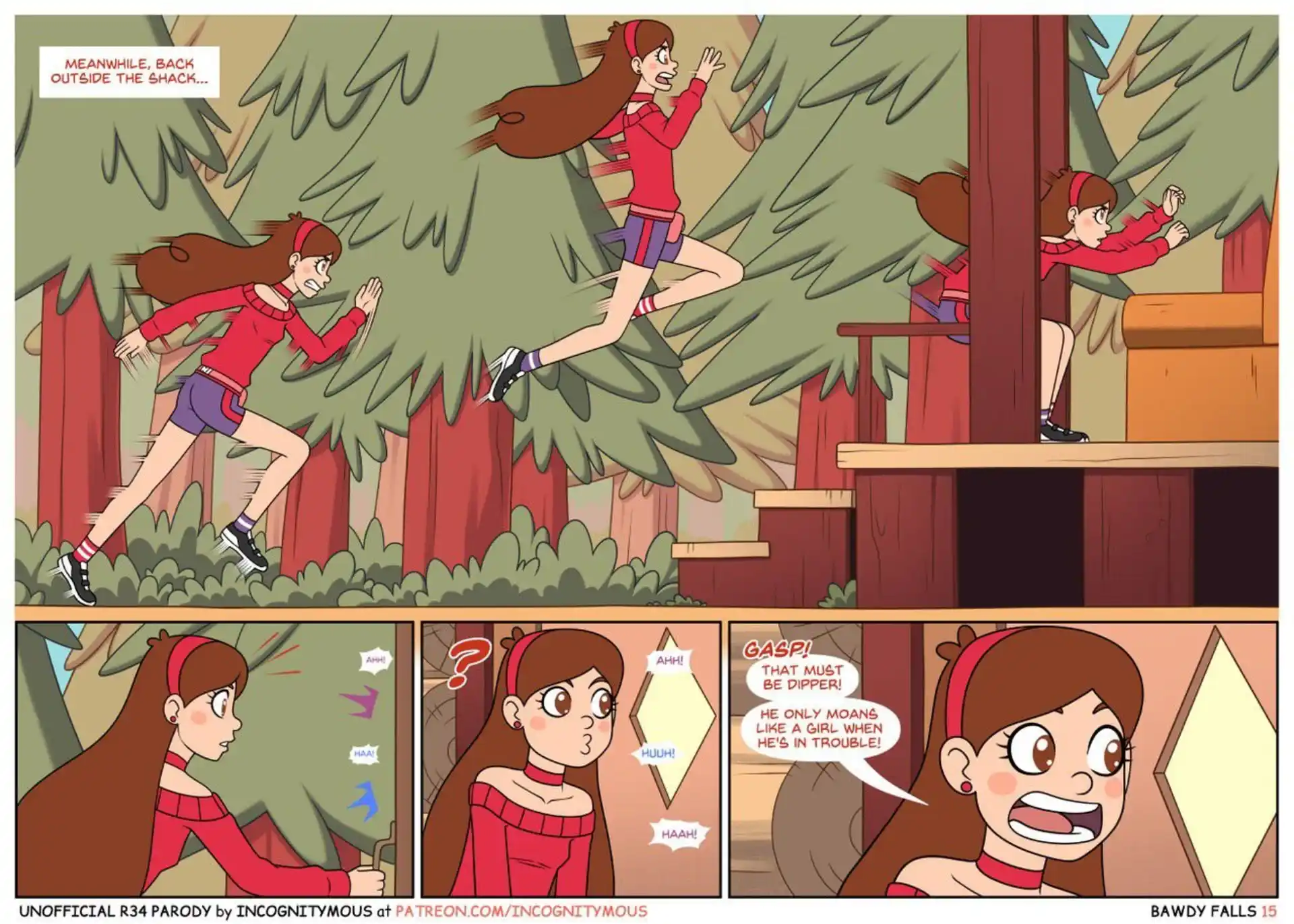 HOT Bawdy Falls Bawdy Falls - Chapter 1 (Gravity Falls) page 16